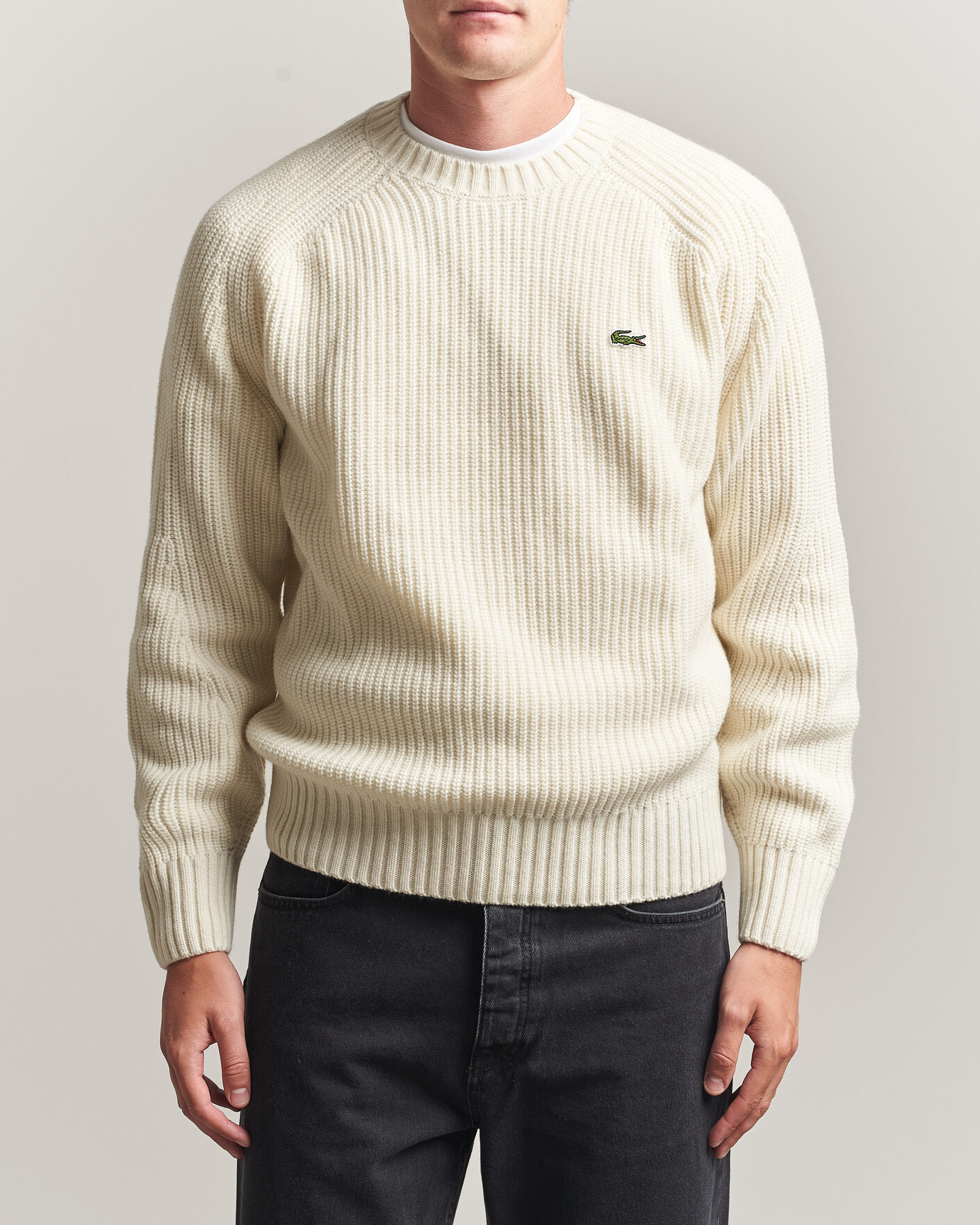 Herren | Pullover | Lacoste | Heavy Wool Knitted Sweater Lapland