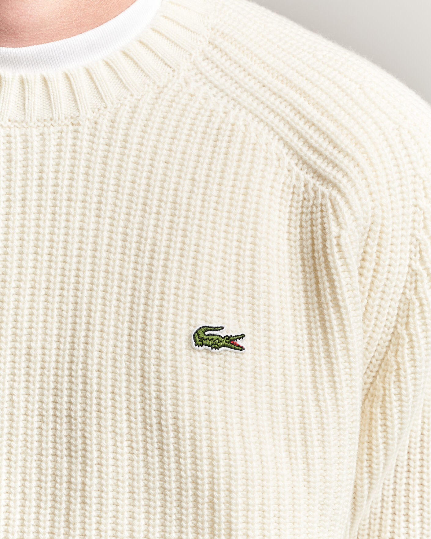Herren | Pullover | Lacoste | Heavy Wool Knitted Sweater Lapland