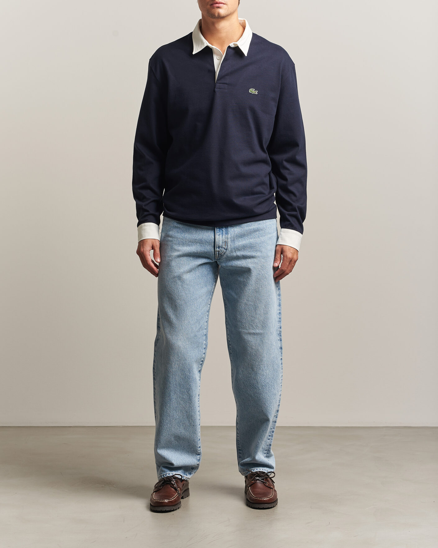 Herren | Pullover | Lacoste | Heavy Cotton Rugger Dark Navy