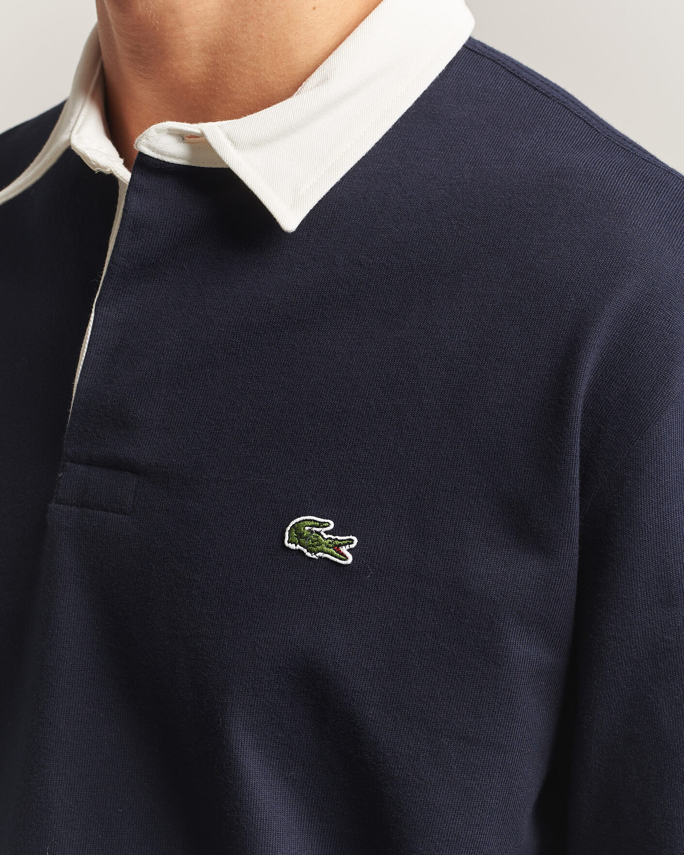 Herren | Pullover | Lacoste | Heavy Cotton Rugger Dark Navy
