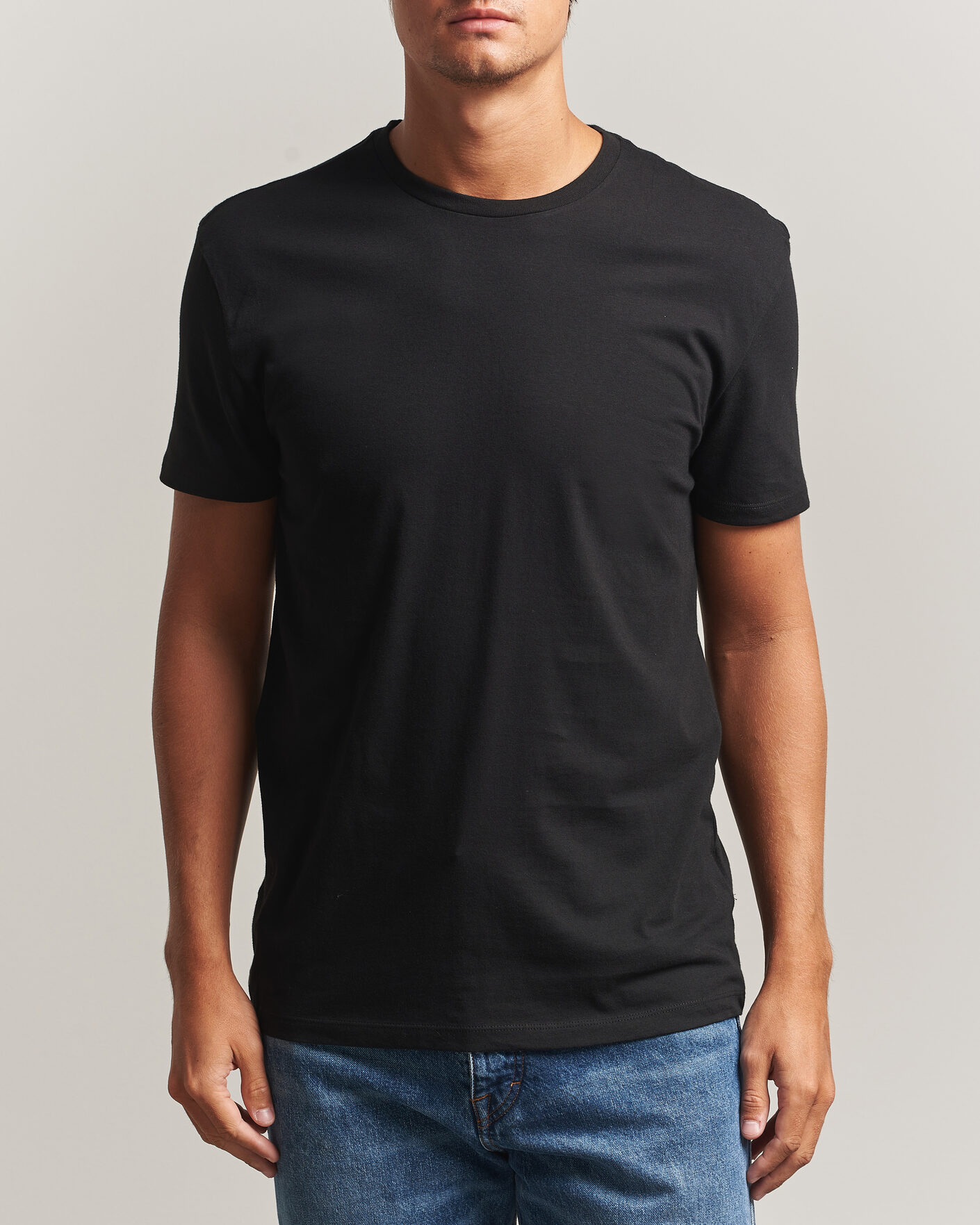 Herren | T-Shirts | Lacoste | 3-Pack Crew Neck T-Shirt Black