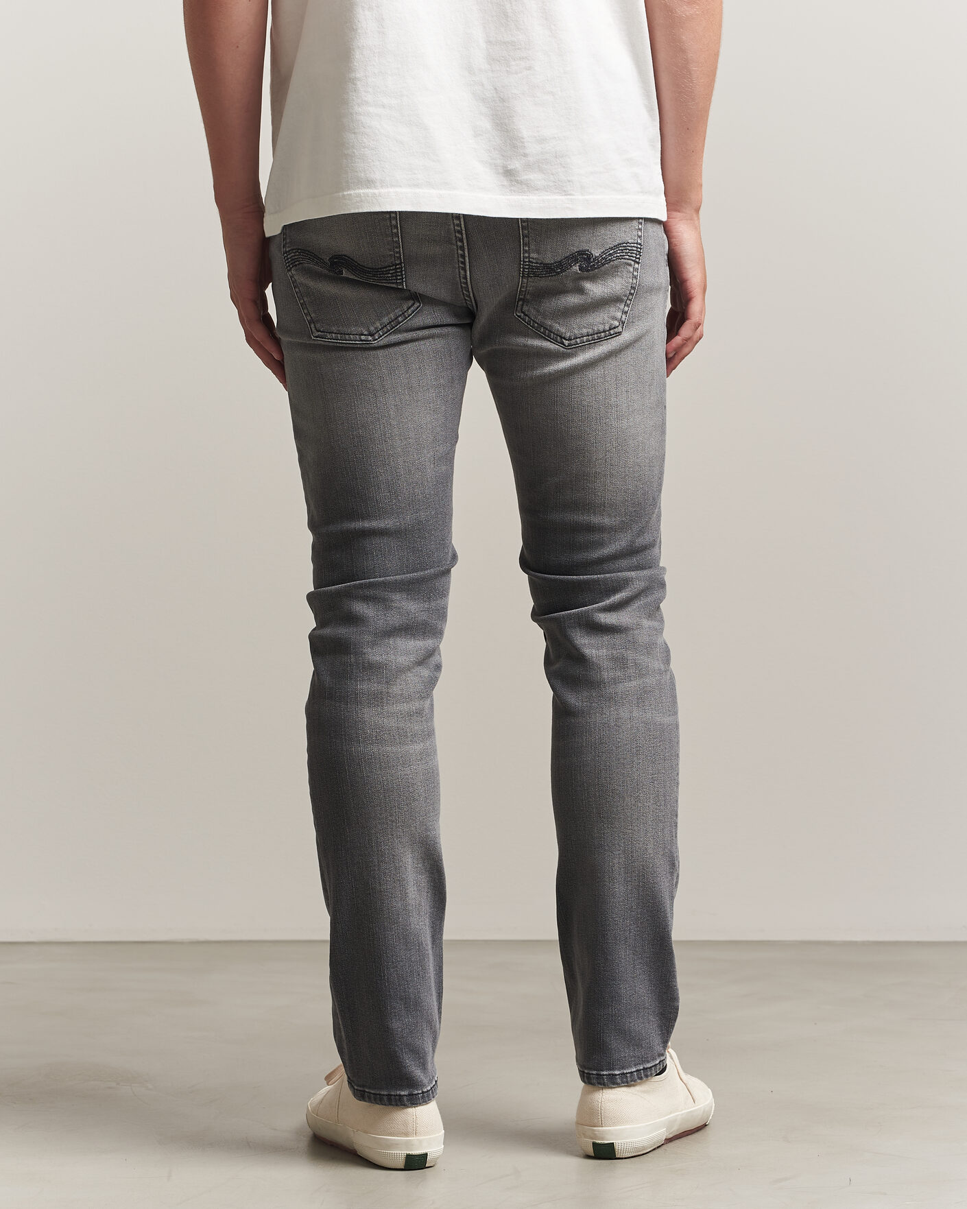 Herren | Jeans | Nudie Jeans | Lean Dean Jeans Grey Wave