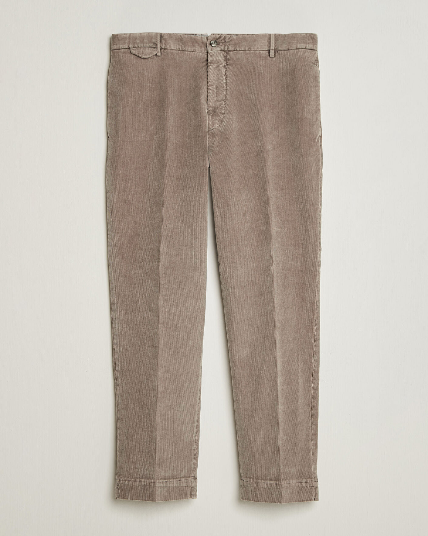 Herren | Hosen | Santaniello | Corduroy Trousers Taupe