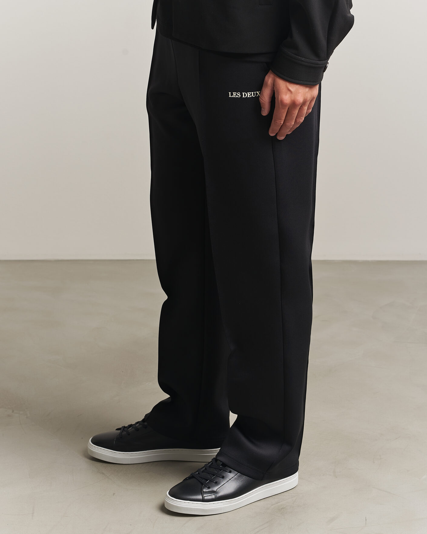 Herren | Sneaker | LES DEUX | Signature Leather Sneaker Black