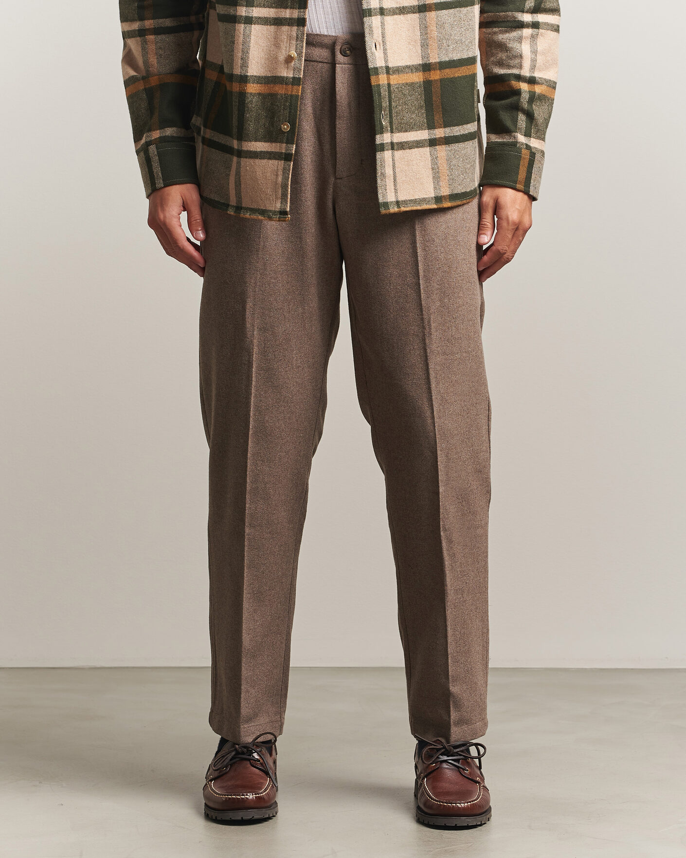 Herren | Hosen | LES DEUX | Wool Reg Suit Pants Caribou