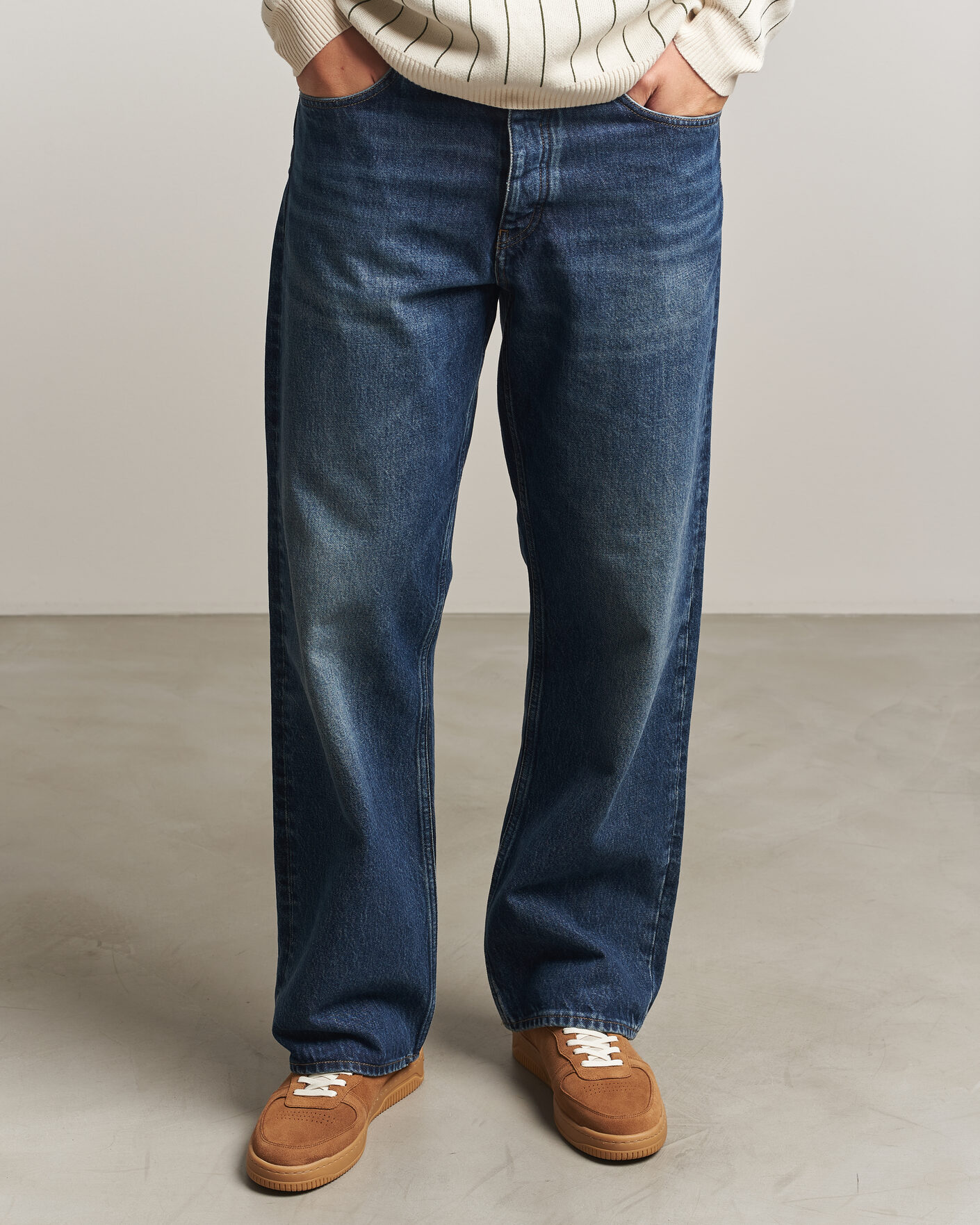 Herren | Sneaker | LES DEUX | Suede Sneaker Bone Brown