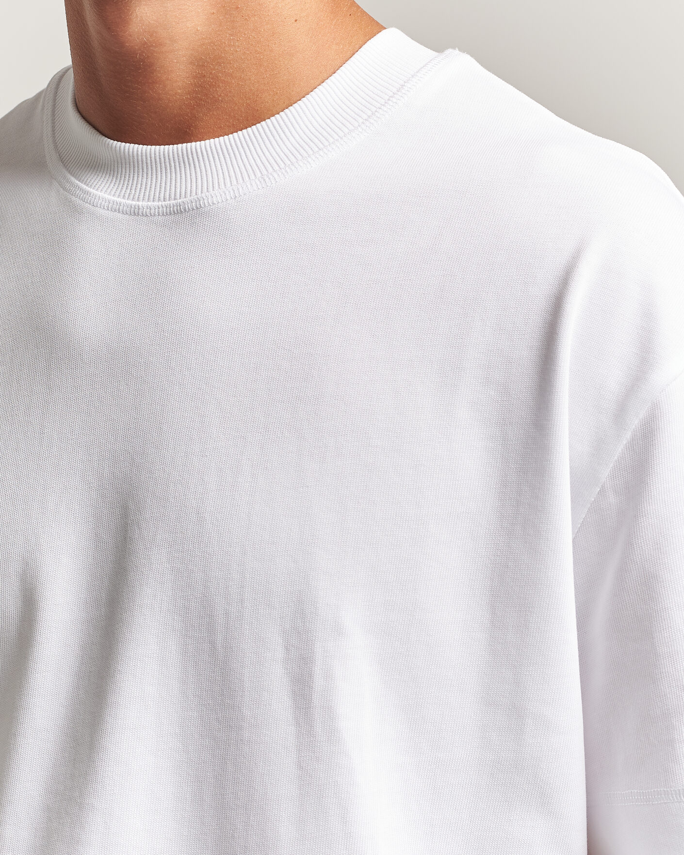 Herren | T-Shirts | LES DEUX | Heavyweight T-Shirt White