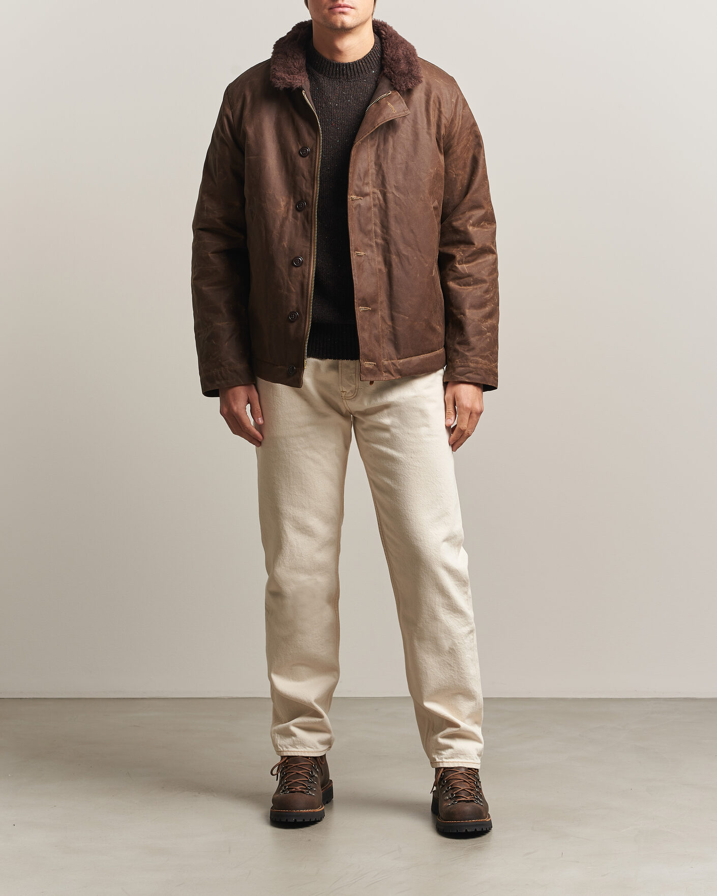 Herren | Jacken | Manifattura Ceccarelli | Deck Jacket Dark Tan