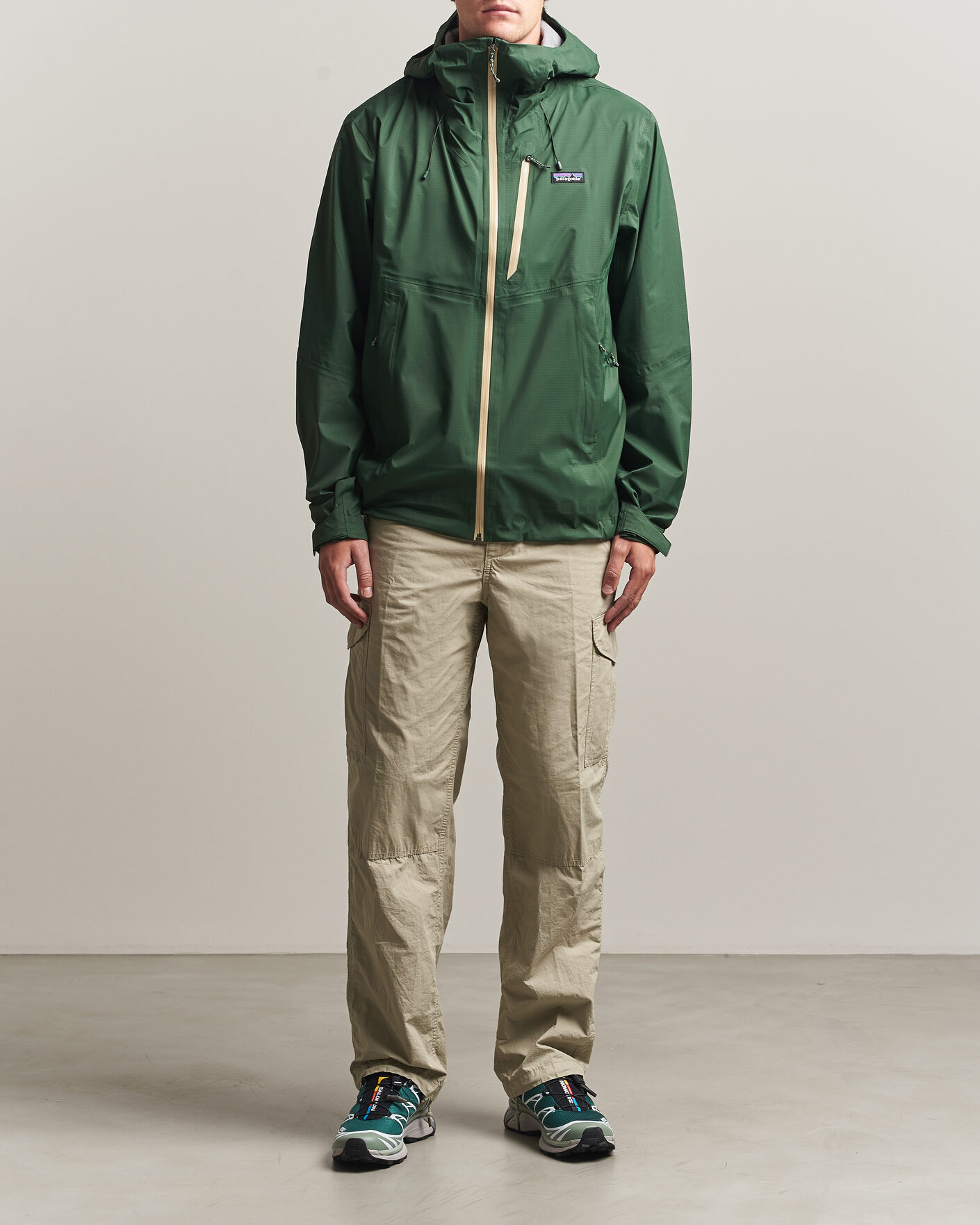 Herren | Jacken | Patagonia | Granite Crest Rain Jacket Treeline Green
