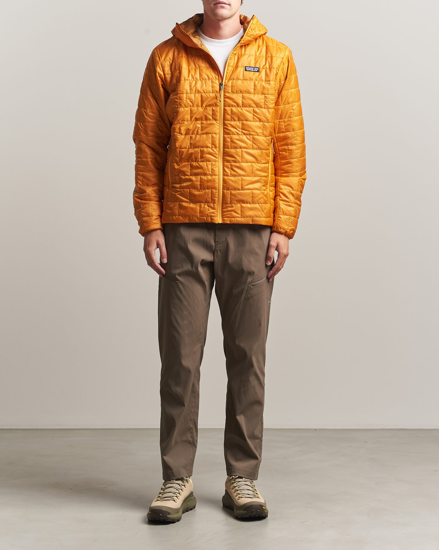 Herren | Jacken | Patagonia | Nano Puff Hoodie Autumn Orange