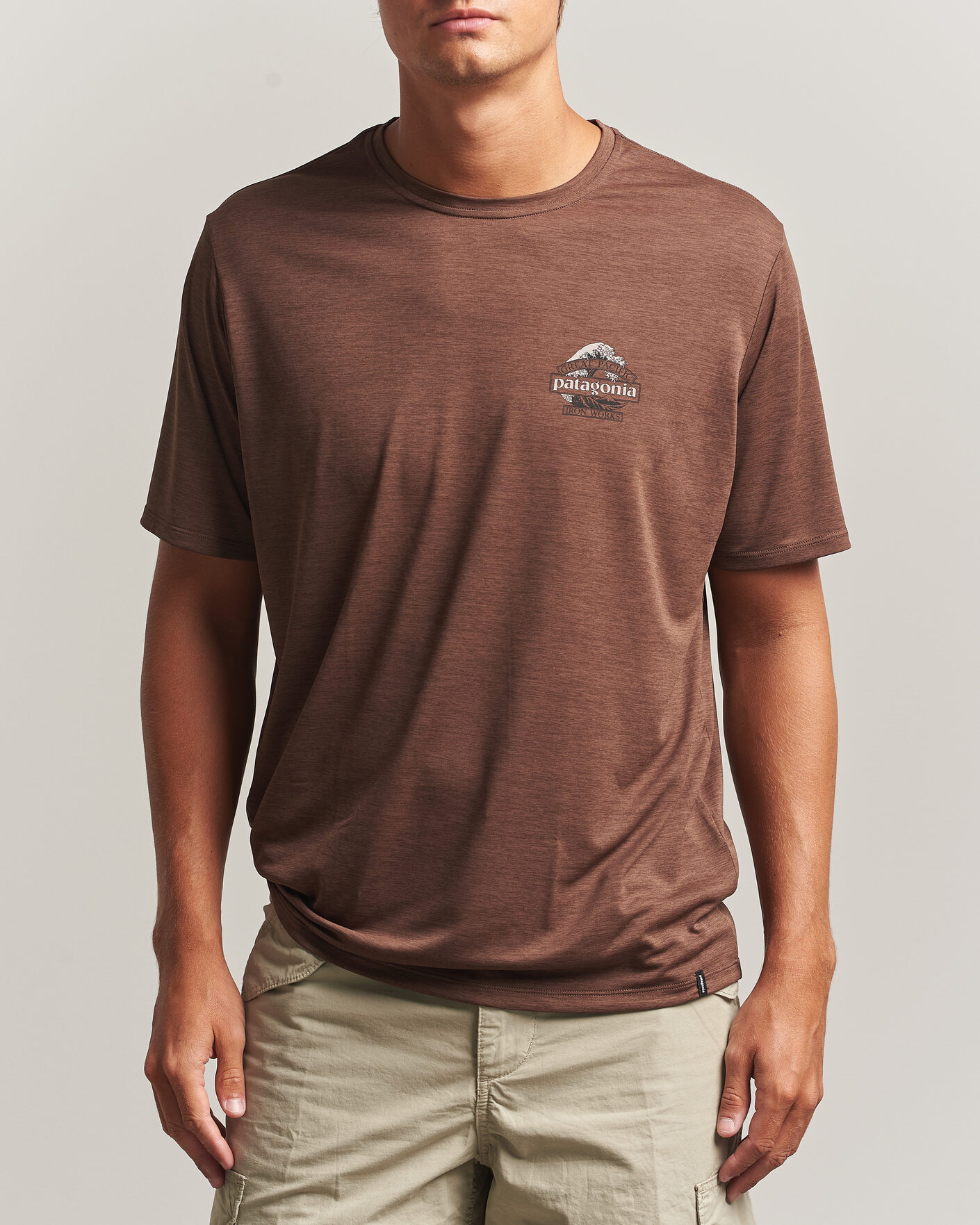 Herren | T-Shirts | Patagonia | Cap Cool Daily Shirt Berm Brown