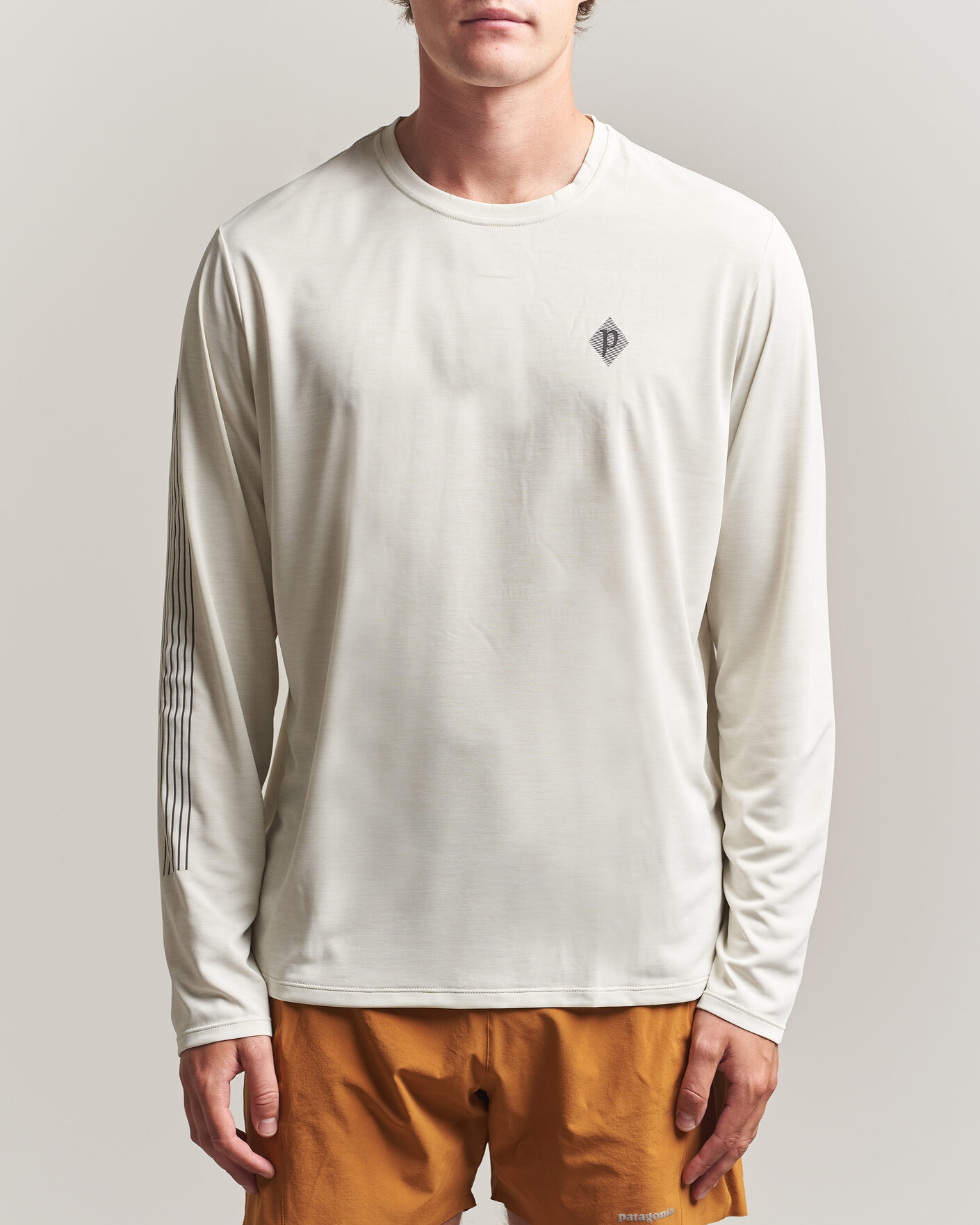Herren | T-Shirts | Patagonia | Long Sleeve Cap Cool Shirt Dyno White
