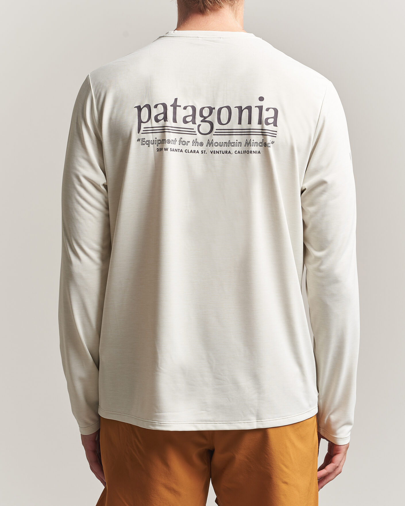 Herren | T-Shirts | Patagonia | Long Sleeve Cap Cool Shirt Dyno White