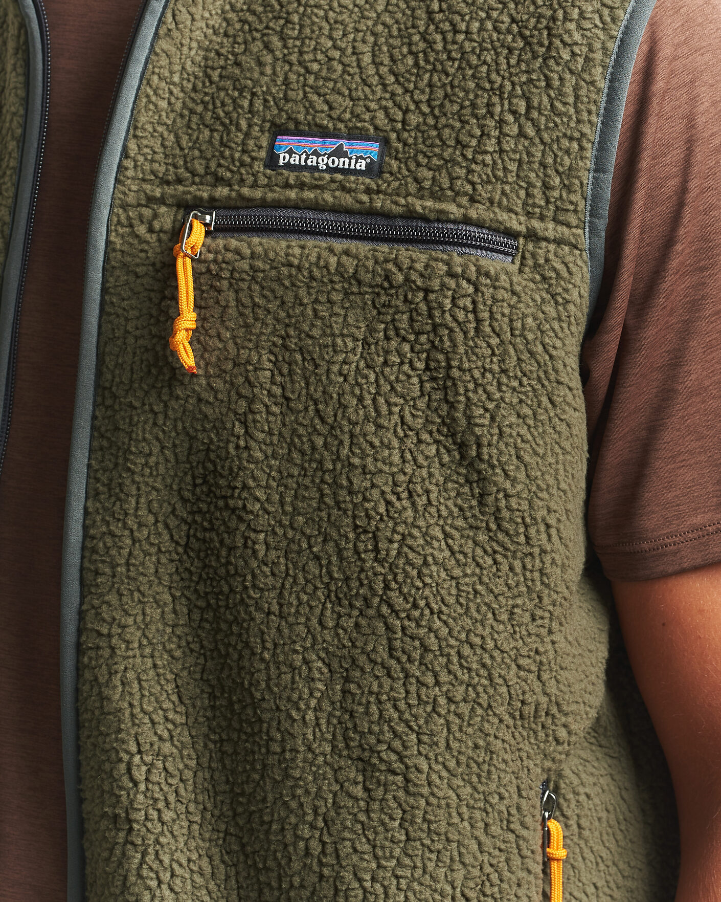 Herren | Westen | Patagonia | Retro Pile Vest Basin Green