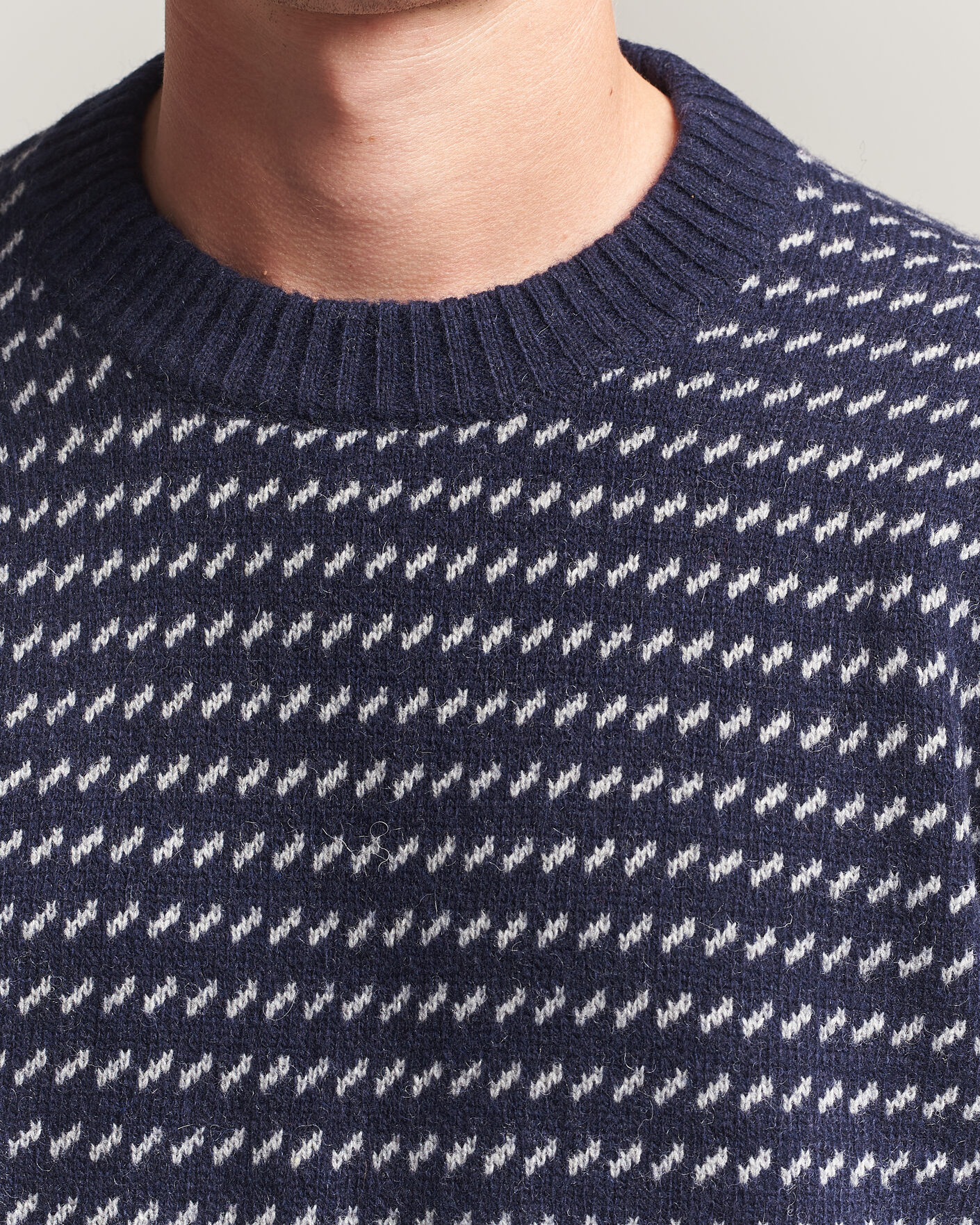 Herren | Pullover | Patagonia | Recycled Wool Blend Sweater Classic Navy