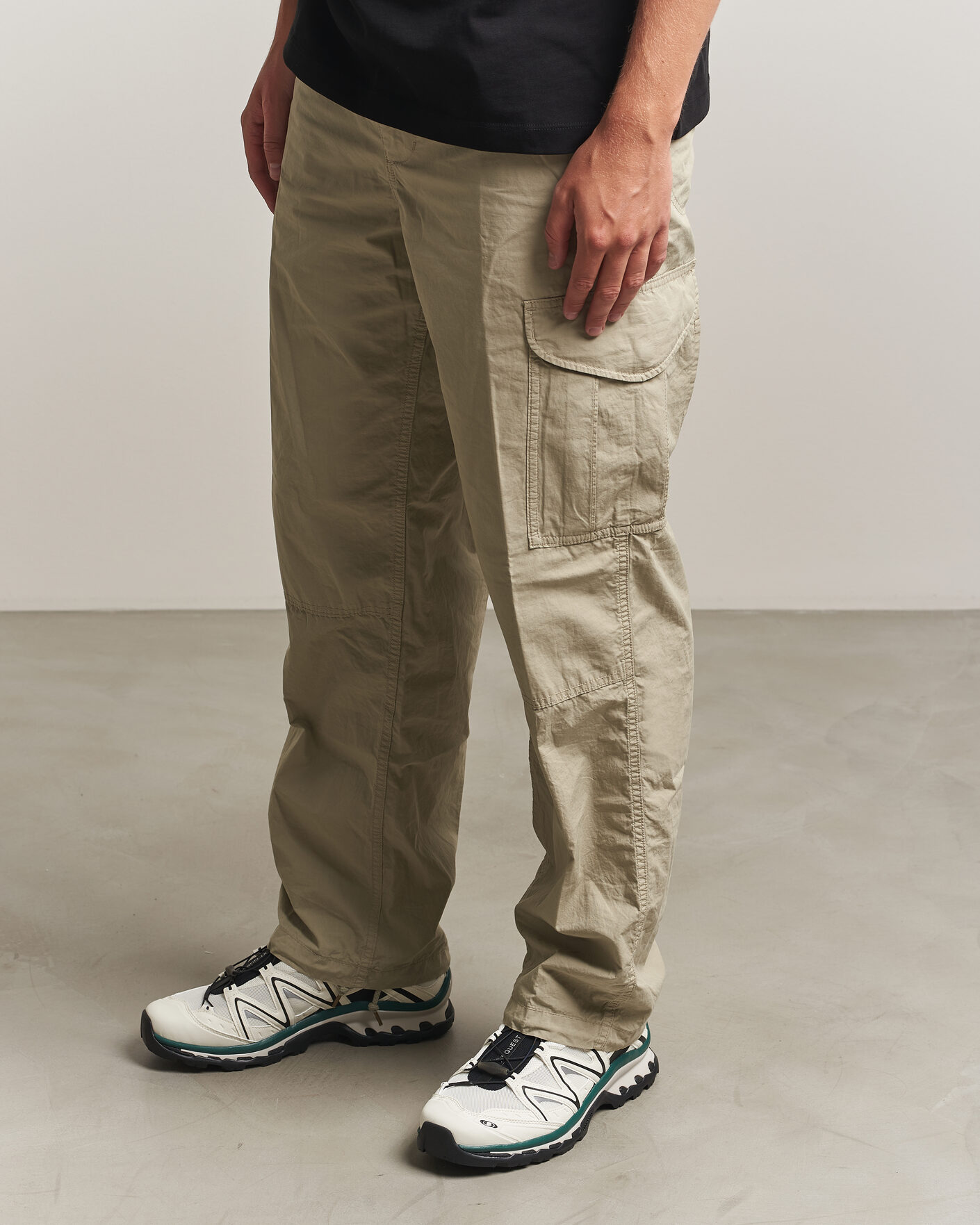 Herren | Trail Sneaker | Salomon | XT-Quest Sneakers Vanilla Ice/Black