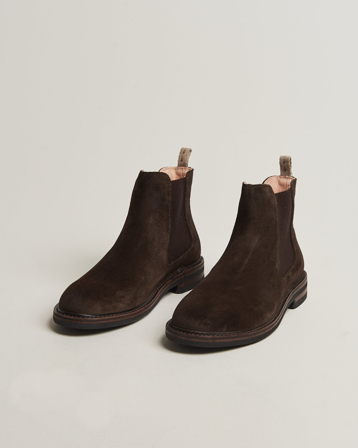Herren | Boots | Astorflex | Kudoflex Dainite Chelsea Boot Dark Brown Suede