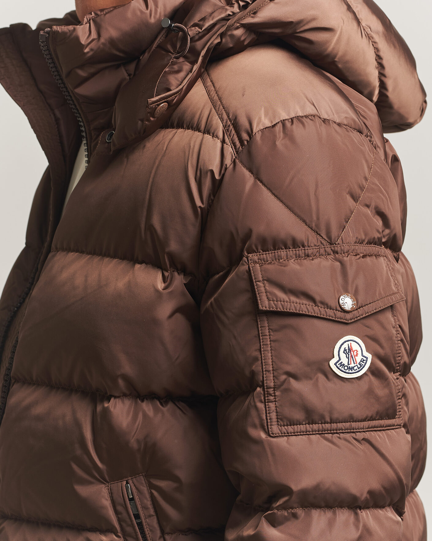 Herren | Jacken | Moncler | Maya Jacket Matte Brown