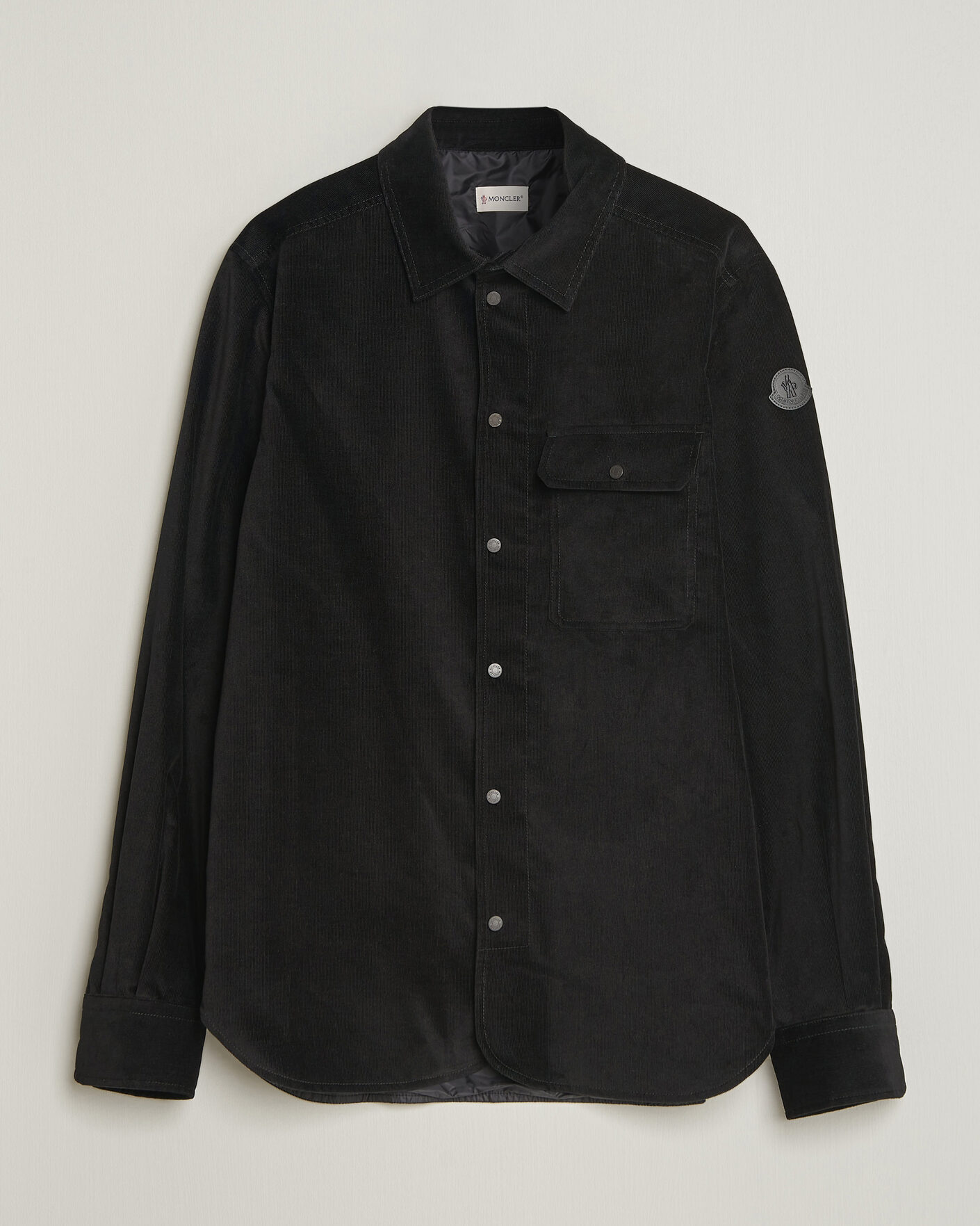 Herren | Hemden | Moncler | Corduroy Overshirt Black