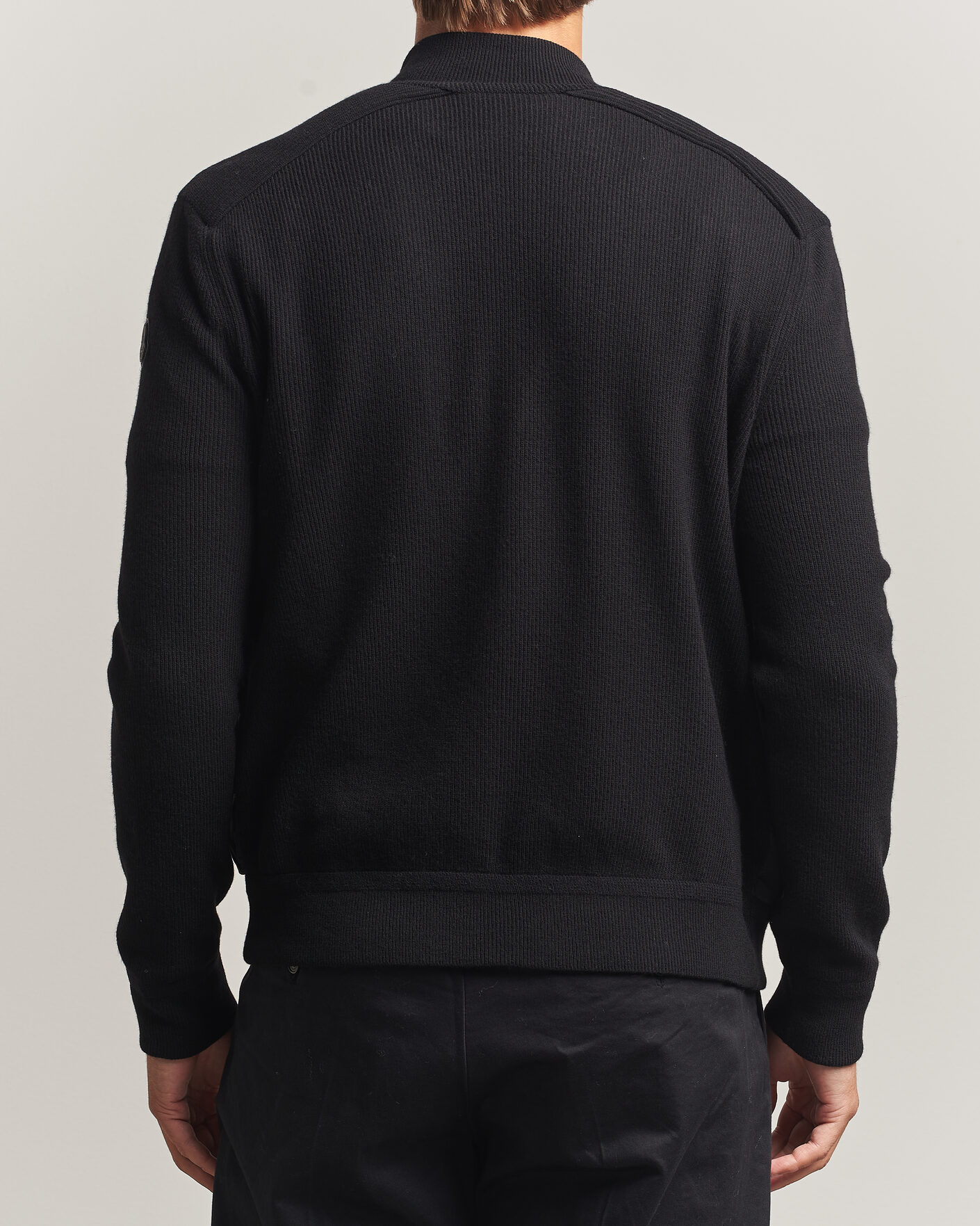 Herren | Jacken | Moncler | Wool/Cashmere Hybrid Jacket Black