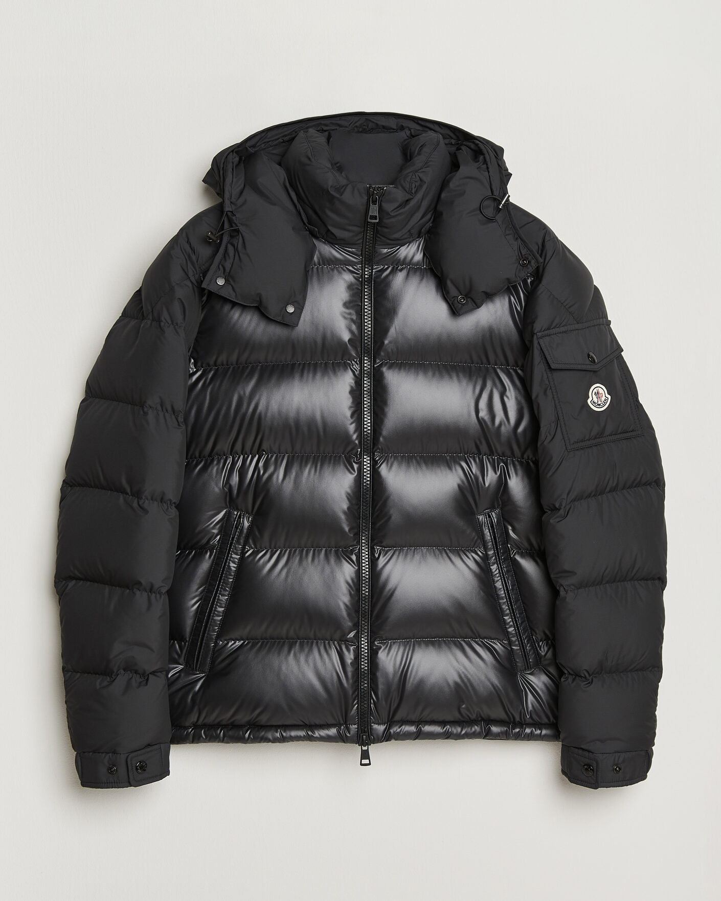 Herren | Jacken | Moncler | Maya Bi-Material Jacket Black