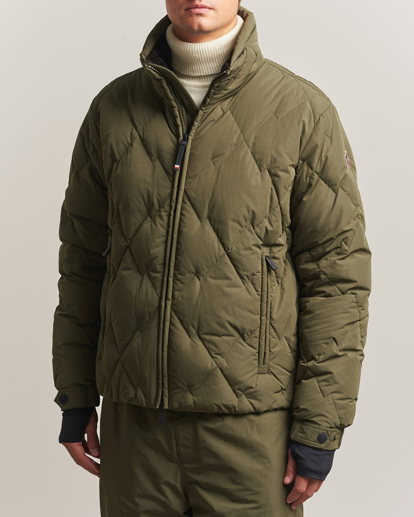 Herren | Jacken | Moncler Grenoble | Bramas Quilted Jacket Olive