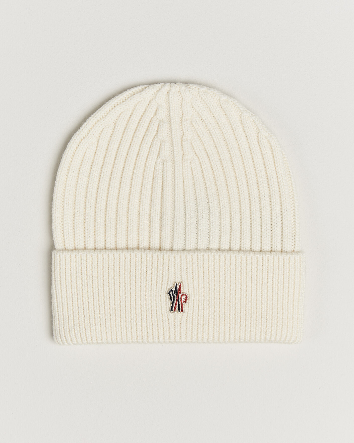 Herren | Mützen | Moncler Grenoble | Rib Wool Beanie Off White