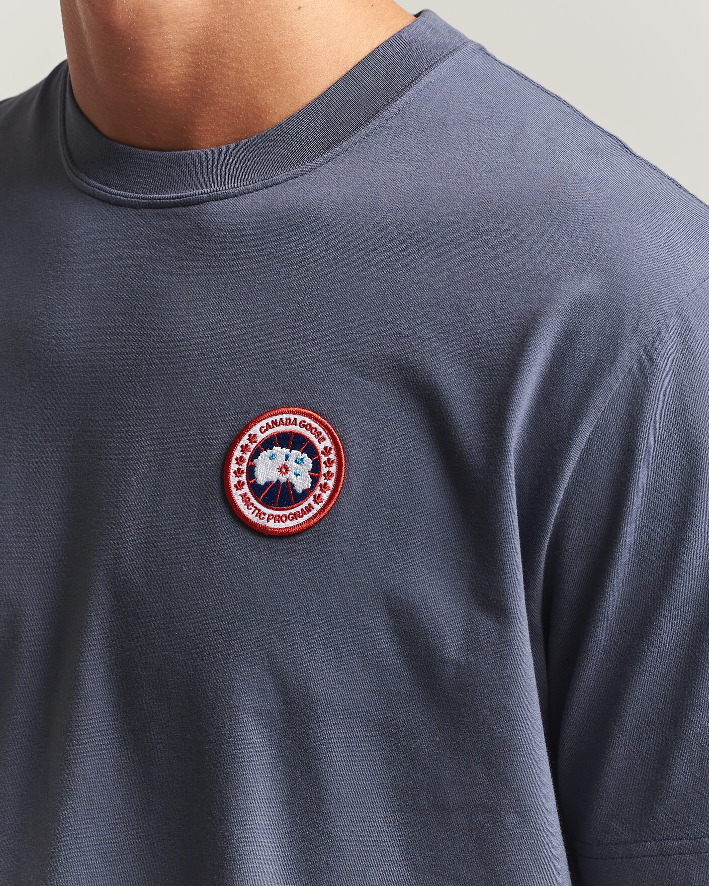 Herren | T-Shirts | Canada Goose | Ocra T-Shirt Dusk Blue