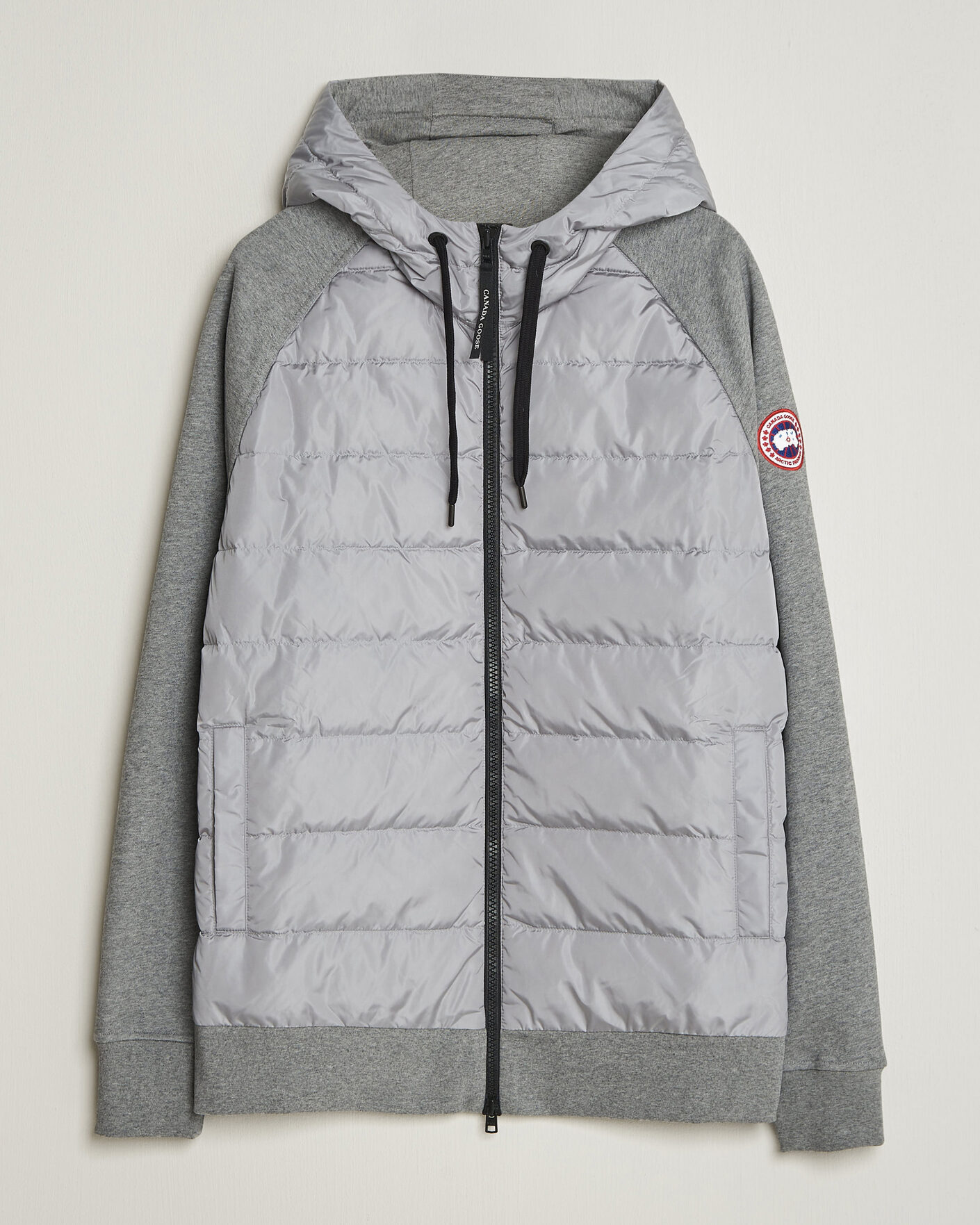 Herren | Jacken | Canada Goose | Hybridge Huron Full Zip Hoody Stone Heather