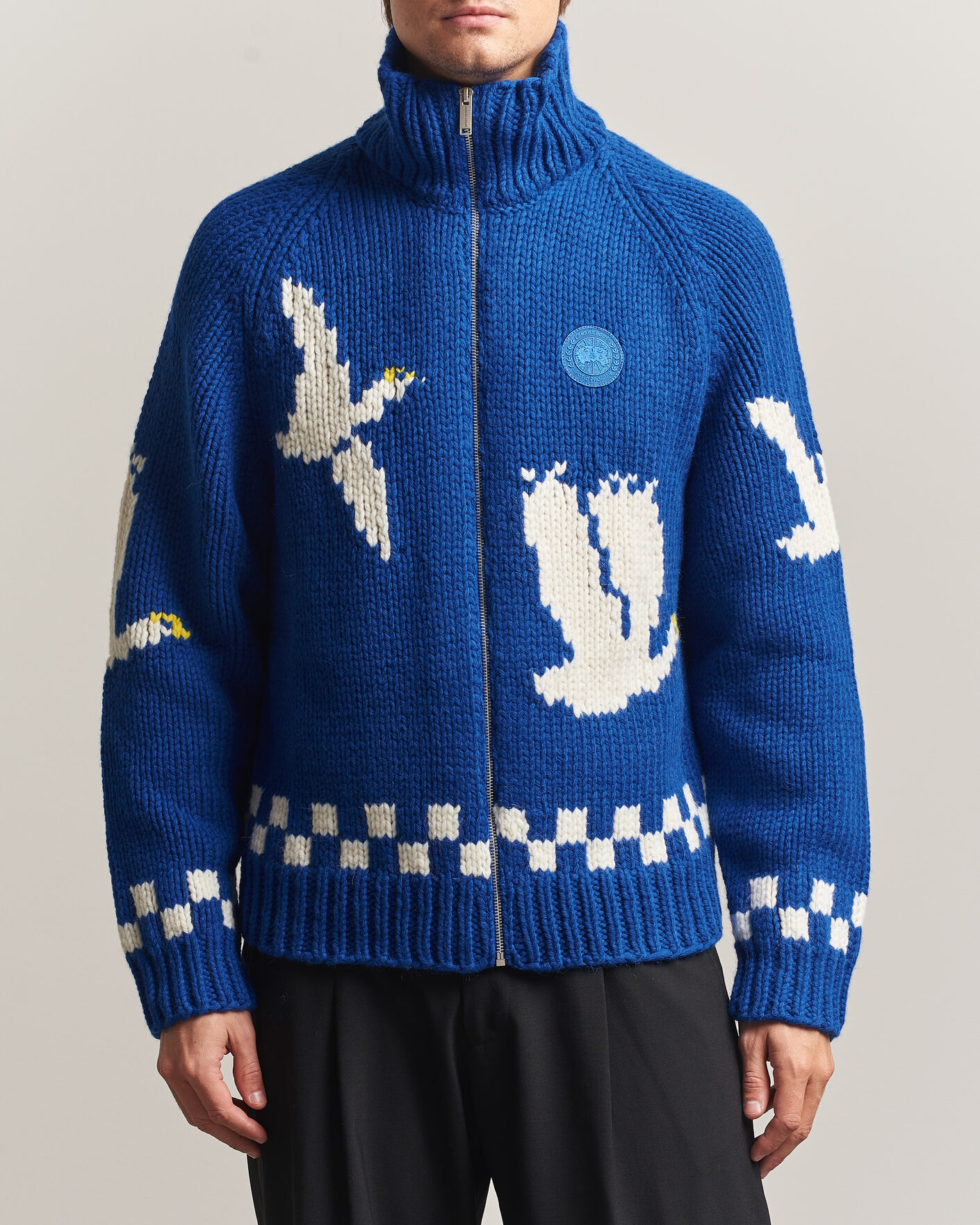 Herren | Pullover | Canada Goose | Moisie Knit Jacket Arctic Goose
