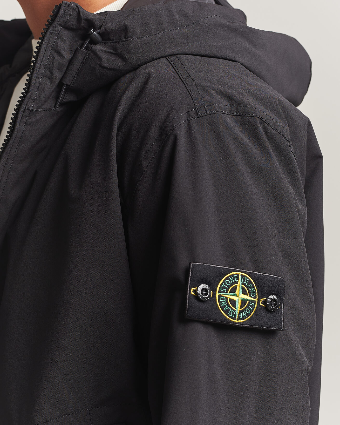 Herren | Jacken | Stone Island | Short Soft Shell Parka Black
