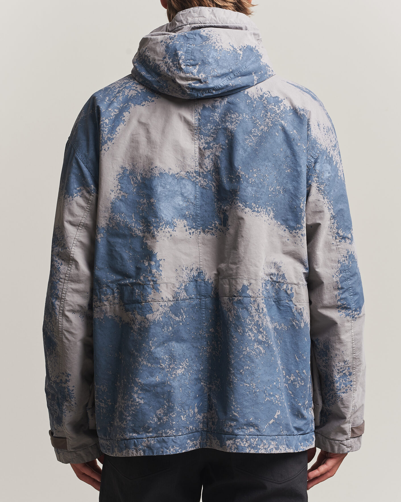Herren | Jacken | Stone Island | Hand Painted David Light TC Short Parka Grey