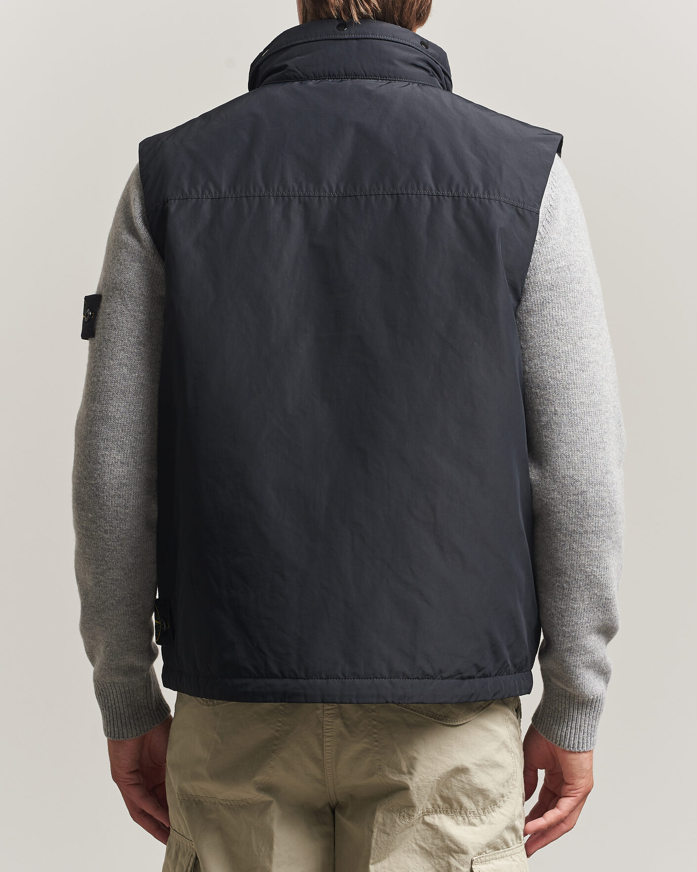 Herren | Westen | Stone Island | Micro Twill Padded Vest Black