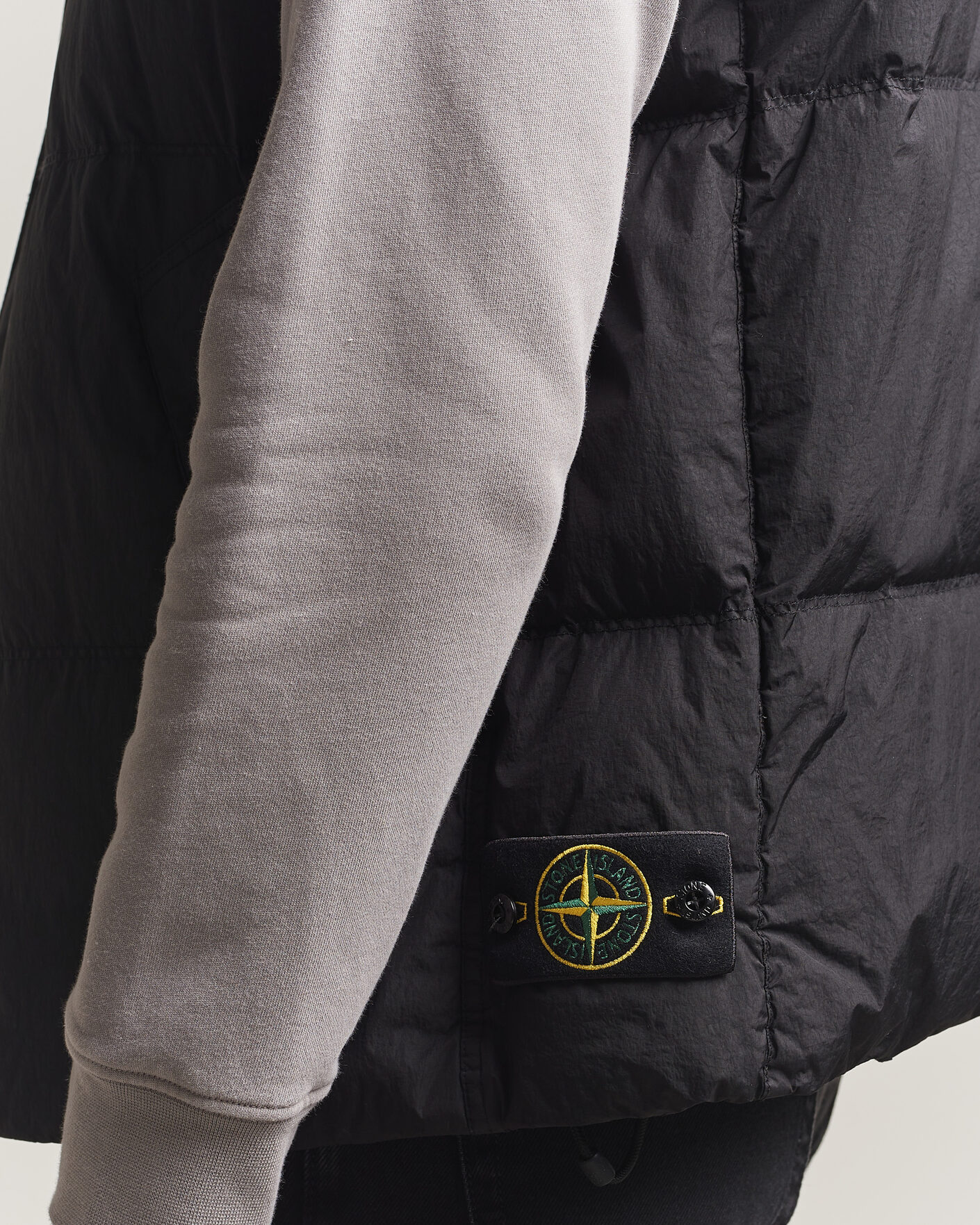 Herren | Westen | Stone Island | Crinkle Reps Down Vest Black
