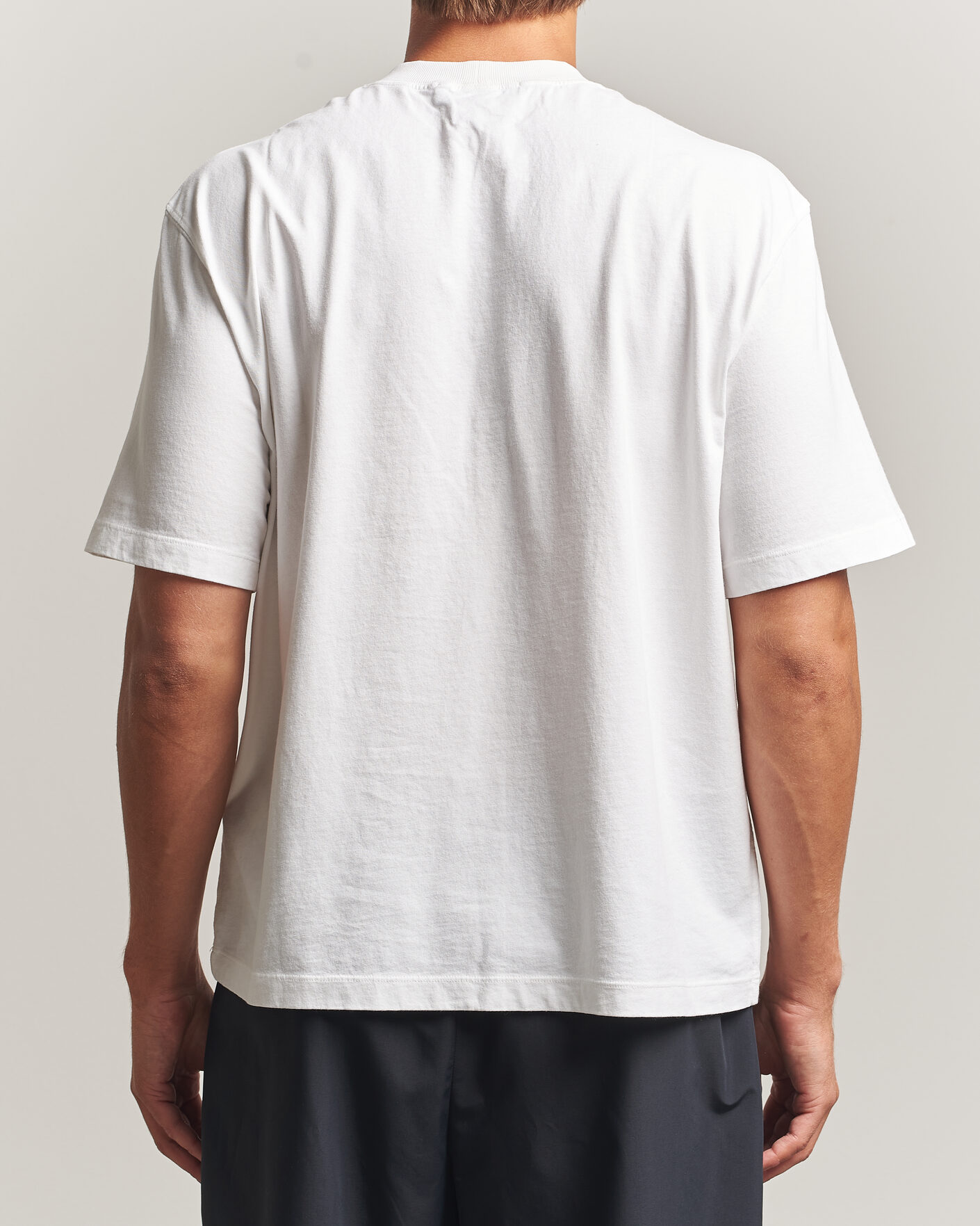 Herren | T-Shirts | Stone Island | Combed Organic Cotton T-Shirt White