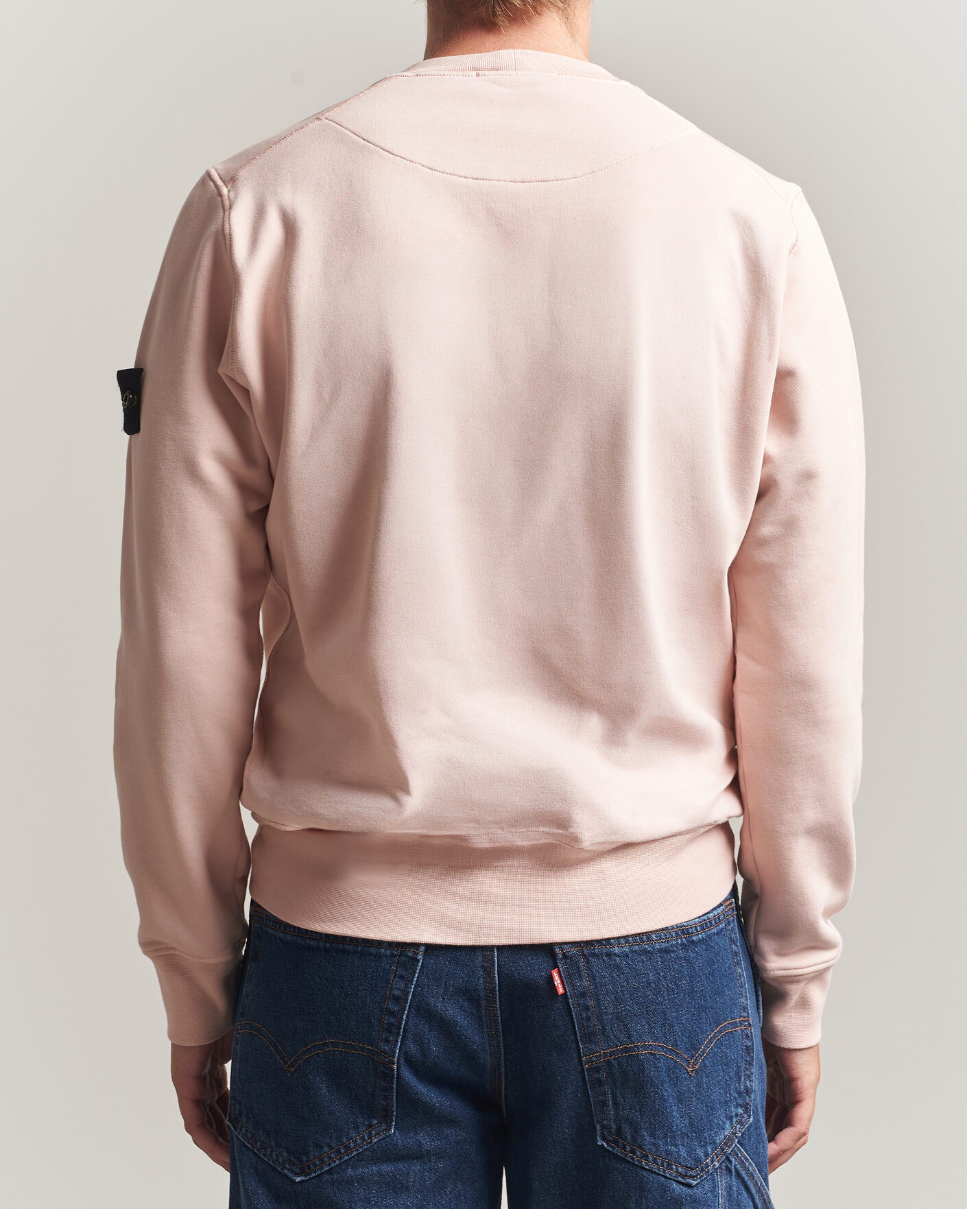 Herren | Pullover | Stone Island | Garment Dyed Fleece Sweatshirt Antique Rose