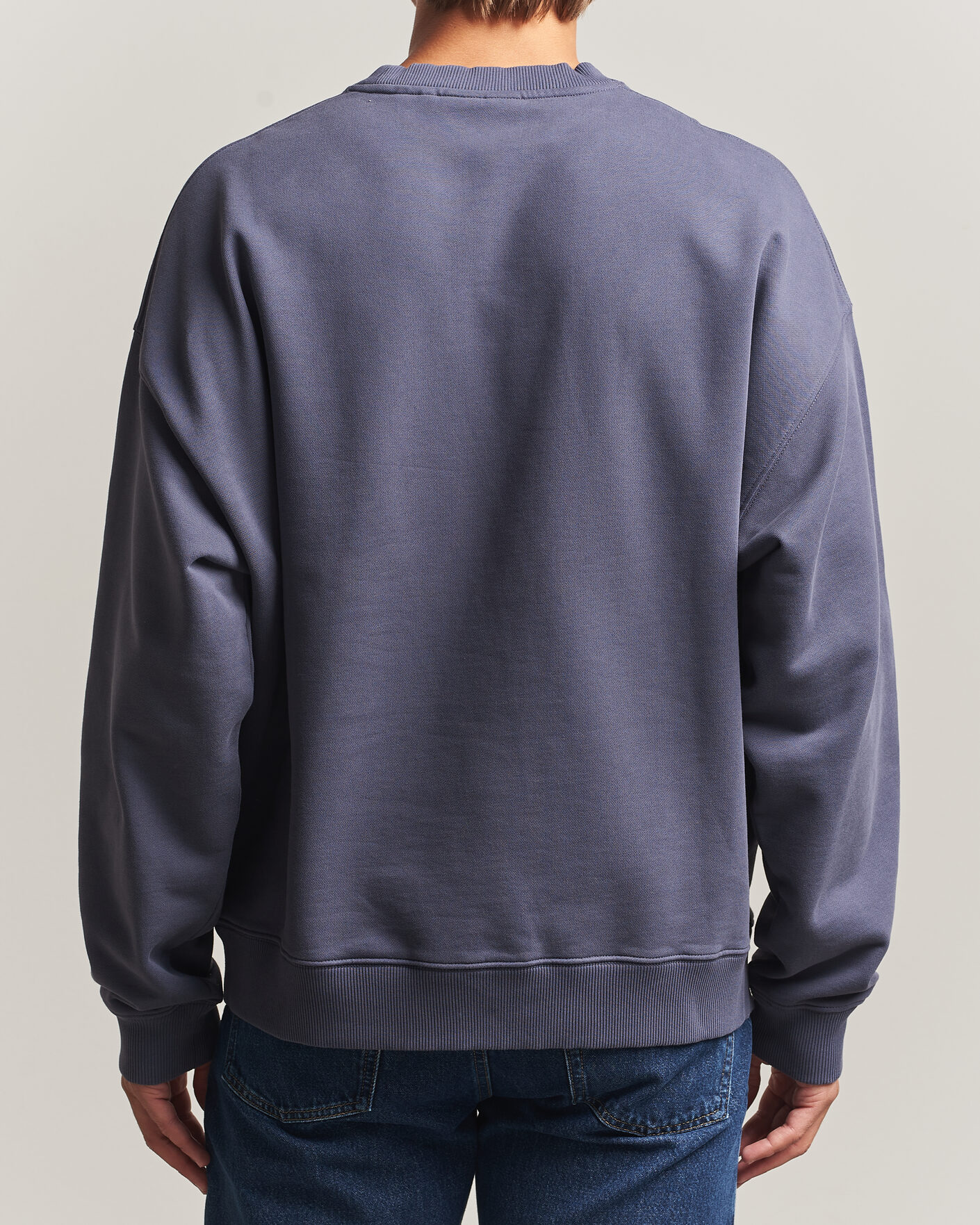 Herren | Pullover | Axel Arigato | Micro Bee Bird Sweatshirt Smoke Grey