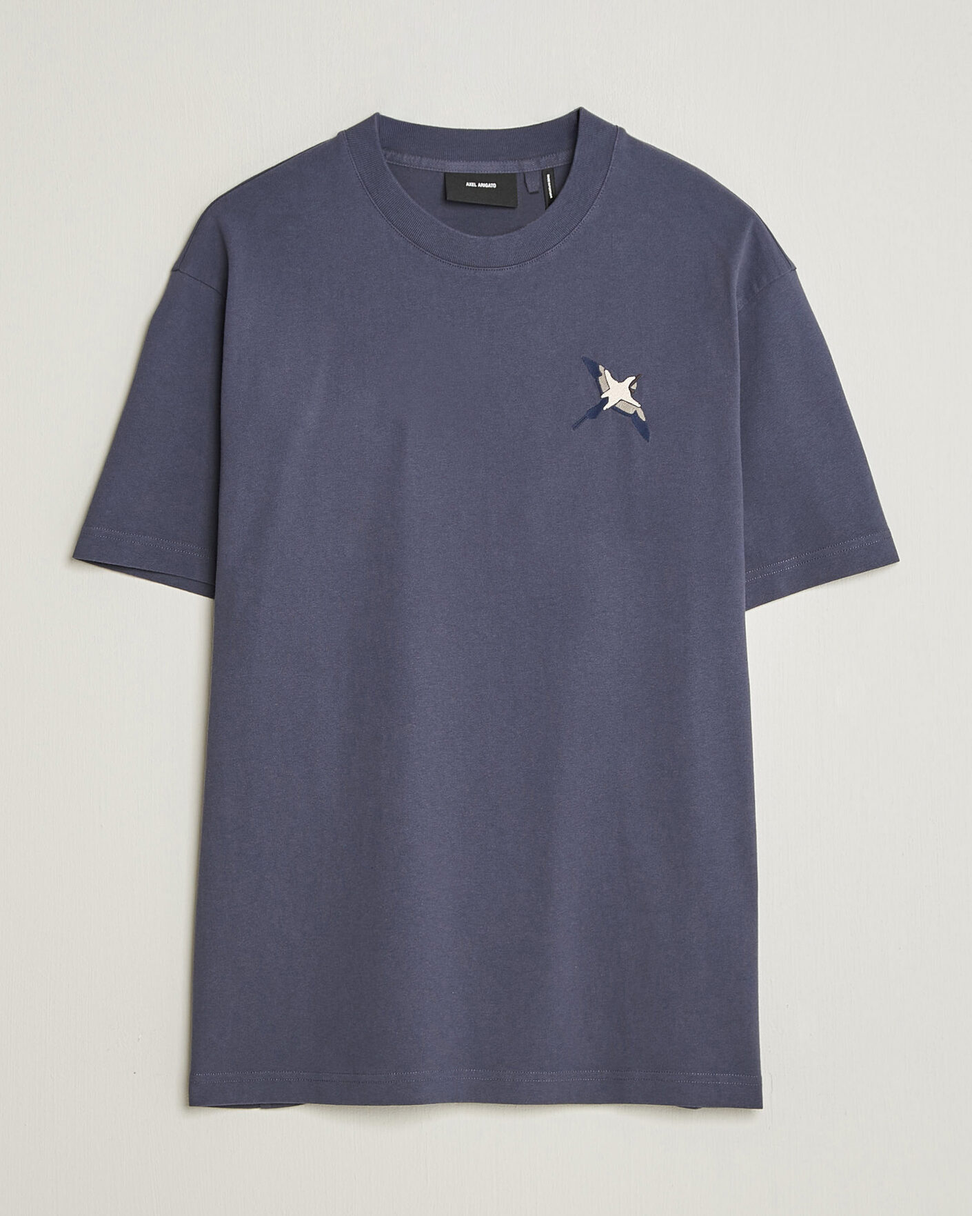 Herren | T-Shirts | Axel Arigato | Micro Bee Birt T-Shirt Smoke Grey