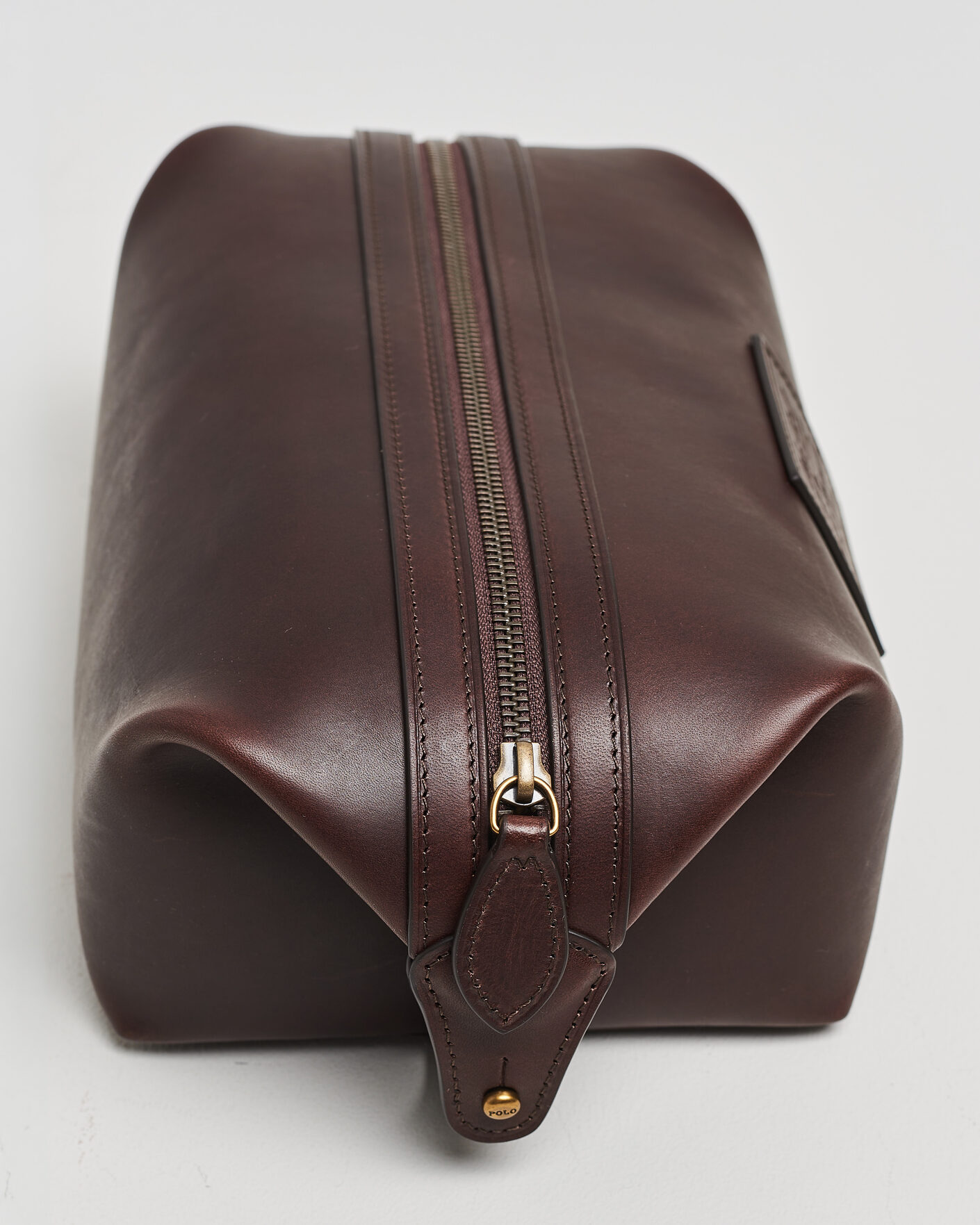 Herren | Taschen | Polo Ralph Lauren | Leather Washbag Burnished Brown