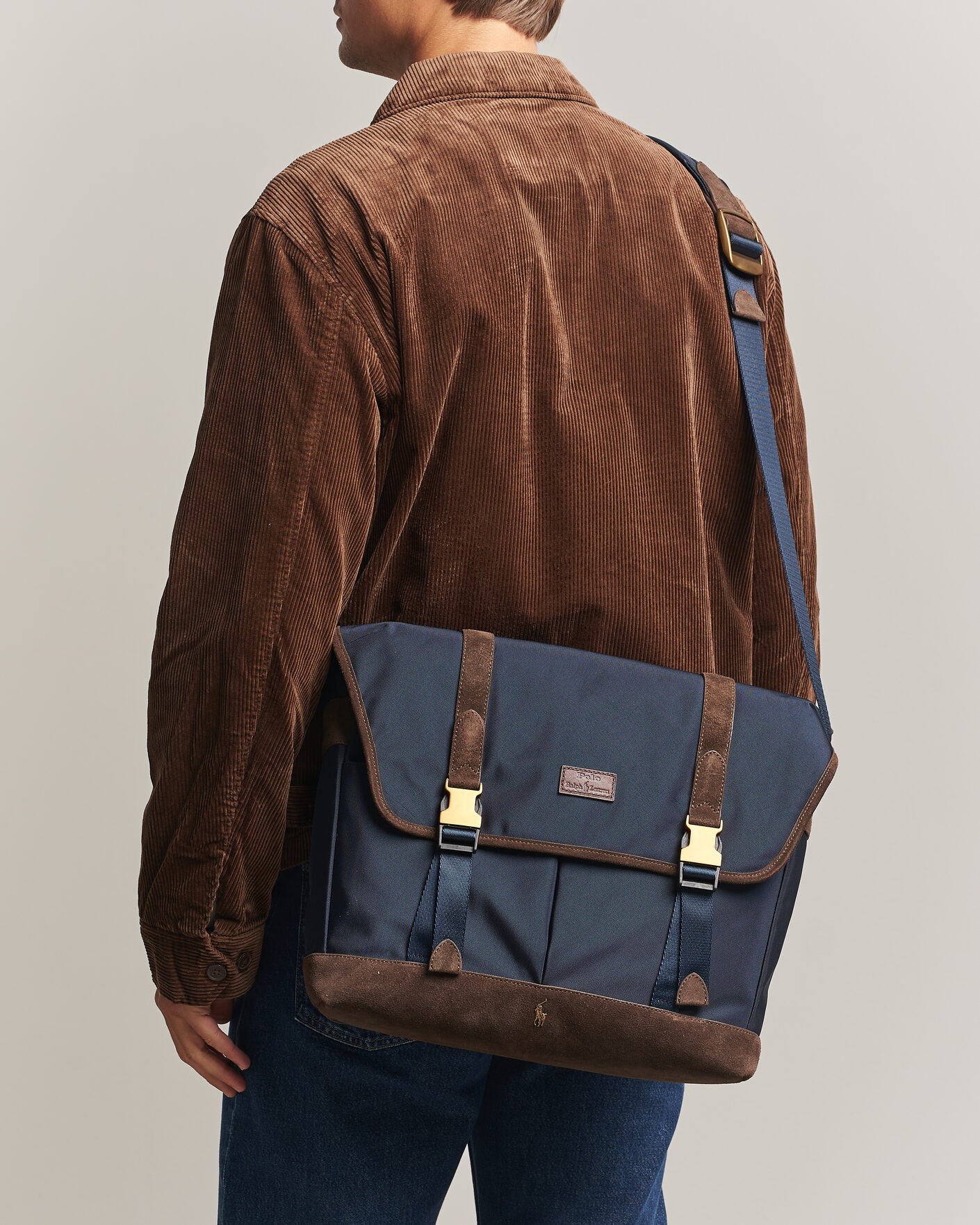 Herren | Taschen | Polo Ralph Lauren | Messenger Duffle Bag Newport Navy/Brown