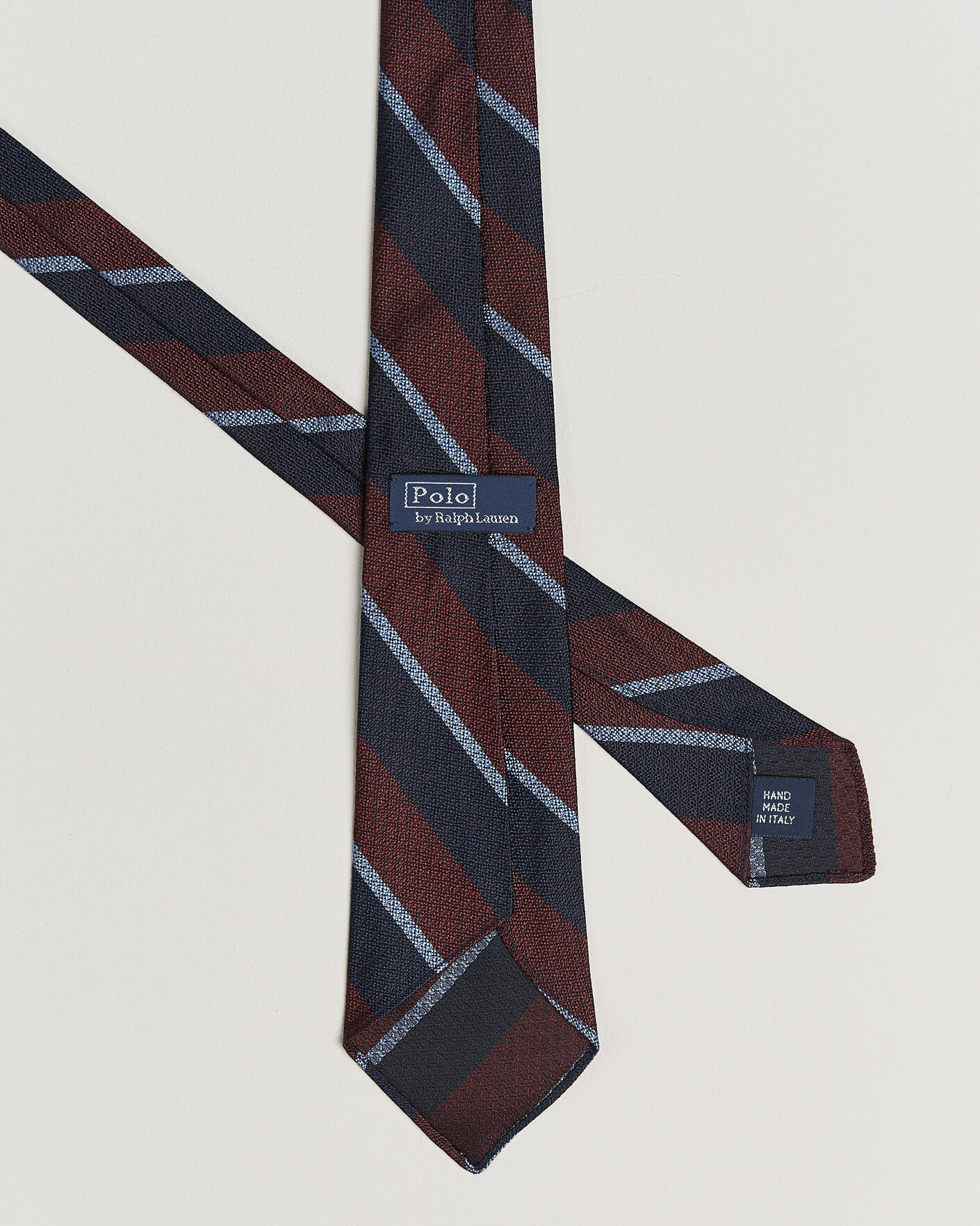 Herren | Krawatten | Polo Ralph Lauren | Striped Vintage Tie Wine/Navy