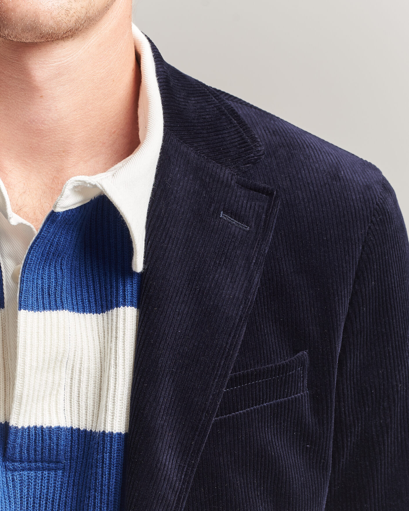 Herren | Sakkos | Polo Ralph Lauren | Single Breasted Corduroy Sportcoat Newport Navy