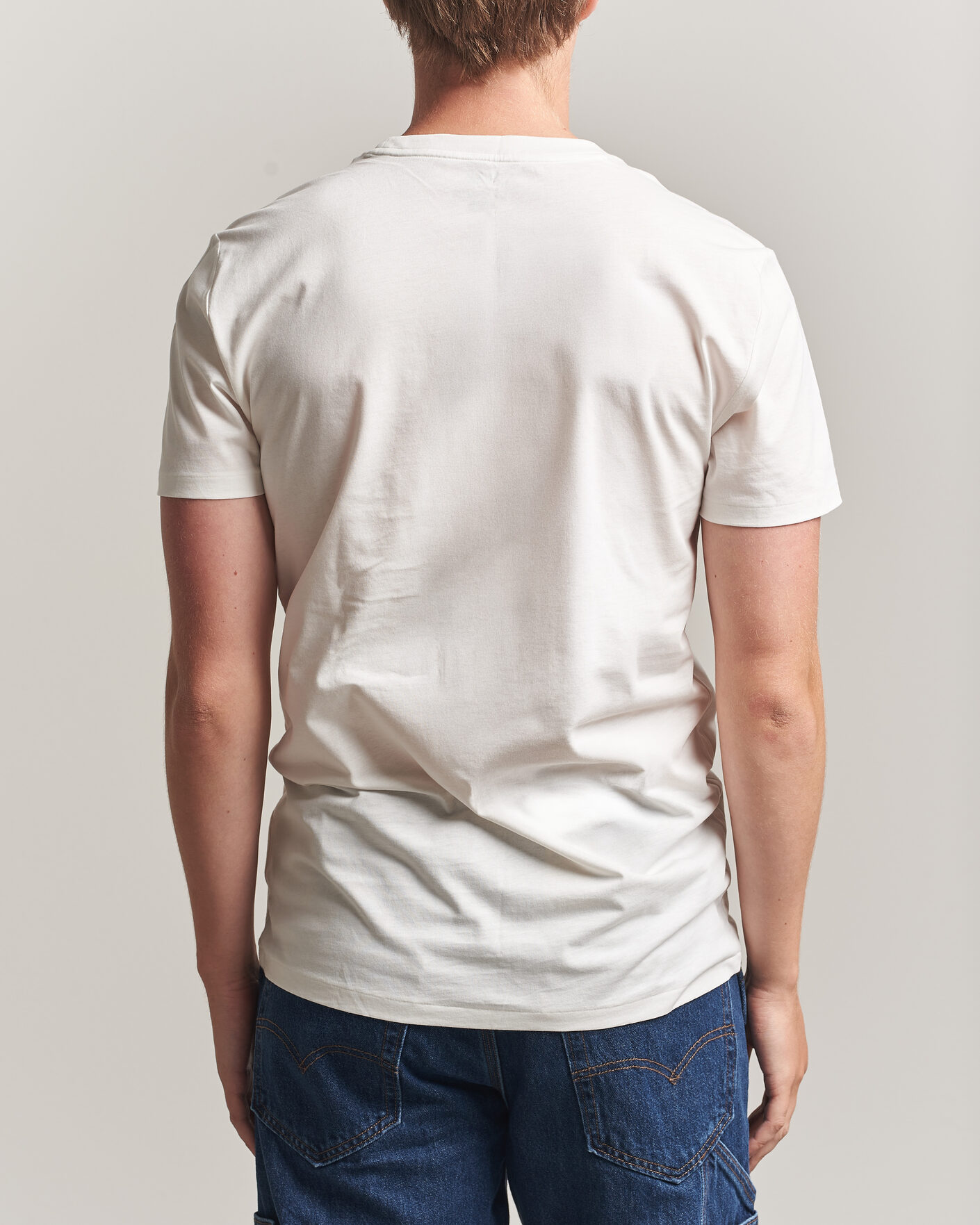 Herren | T-Shirts | Polo Ralph Lauren | 3-Pack Crew Neck T-Shirt White/Blue/Light Blue