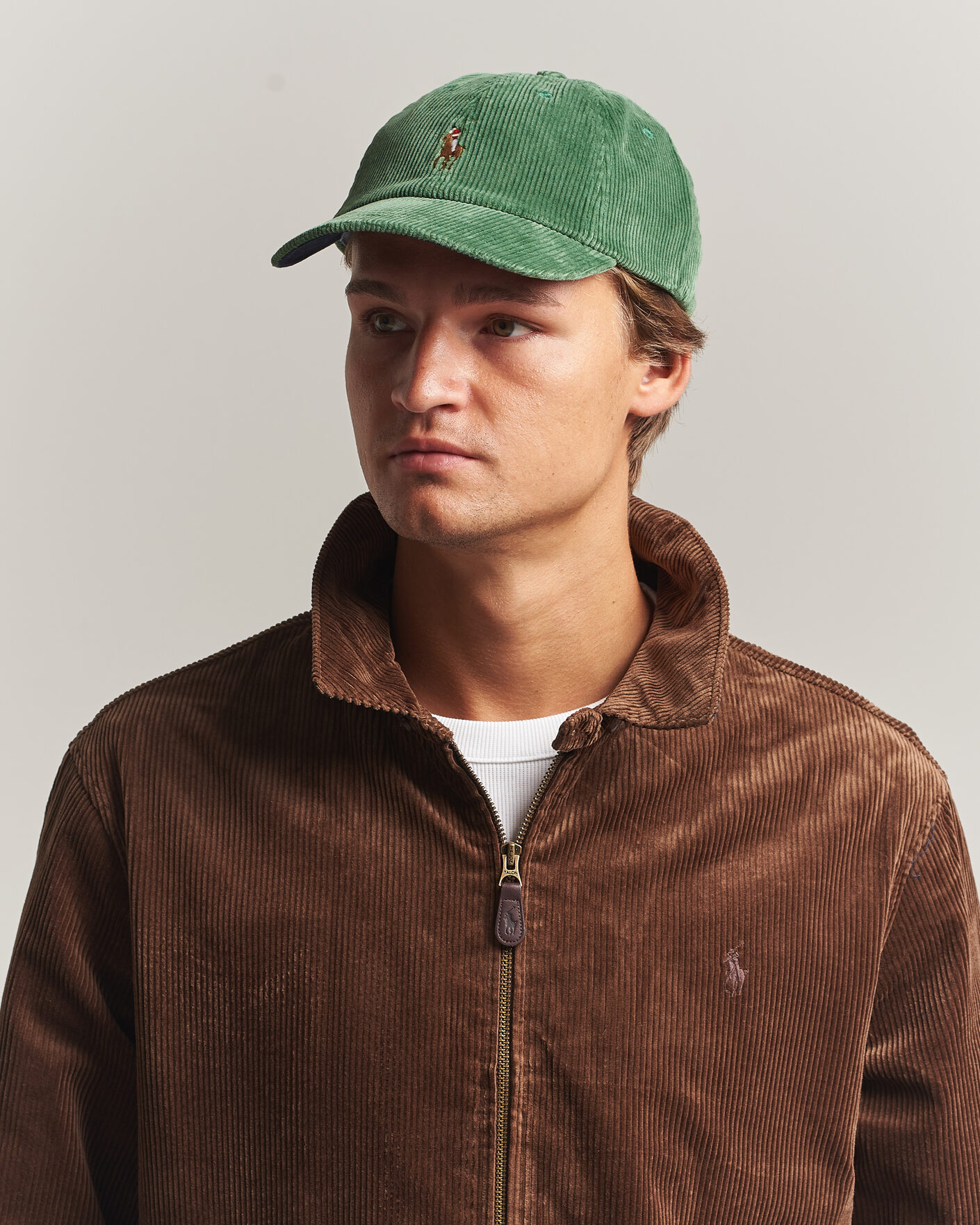 Herren | Hüte & Mützen | Polo Ralph Lauren | Corduroy Cap Meadow Green
