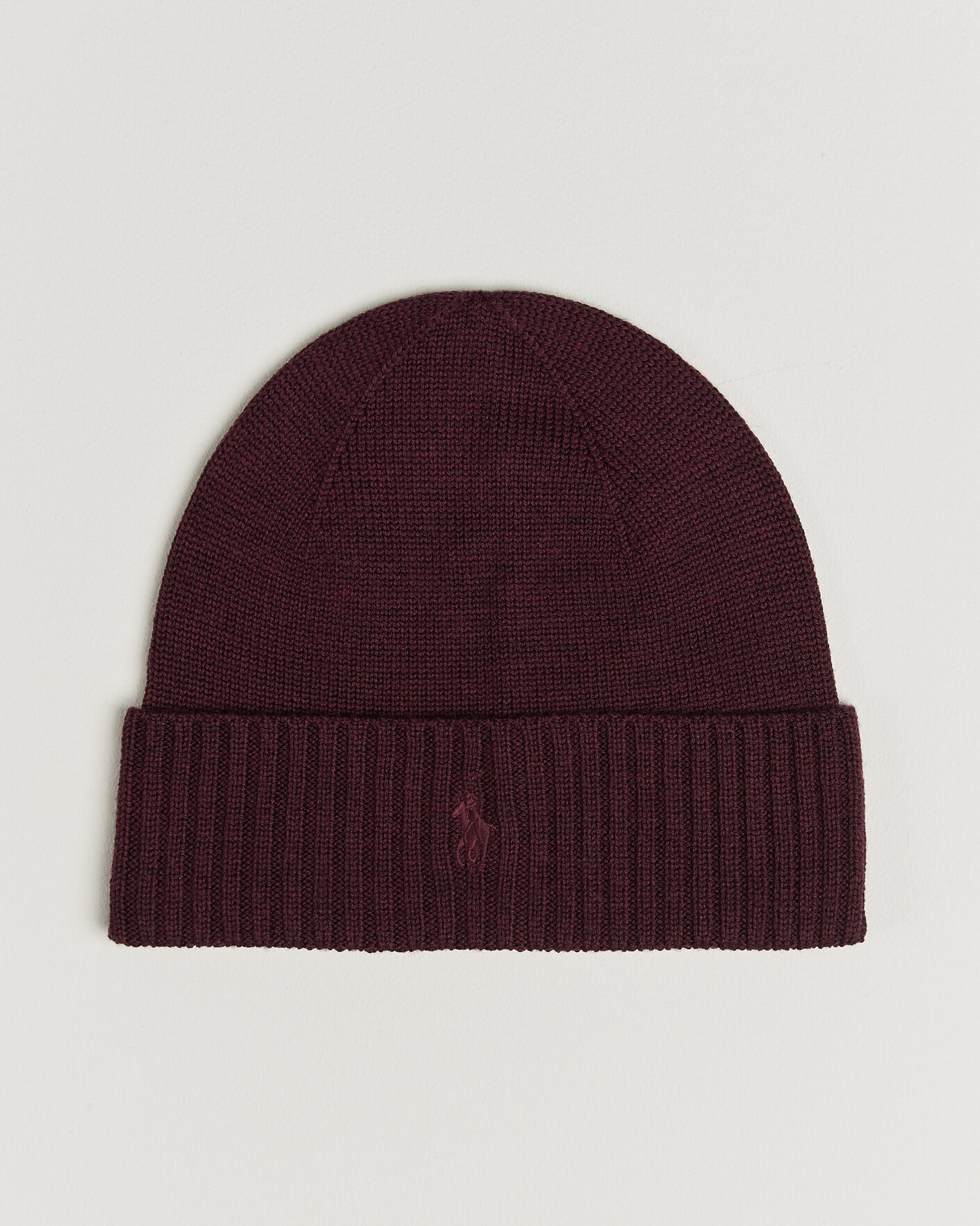 Herren | Mützen | Polo Ralph Lauren | Merino Beanie Merlot Wine Heather
