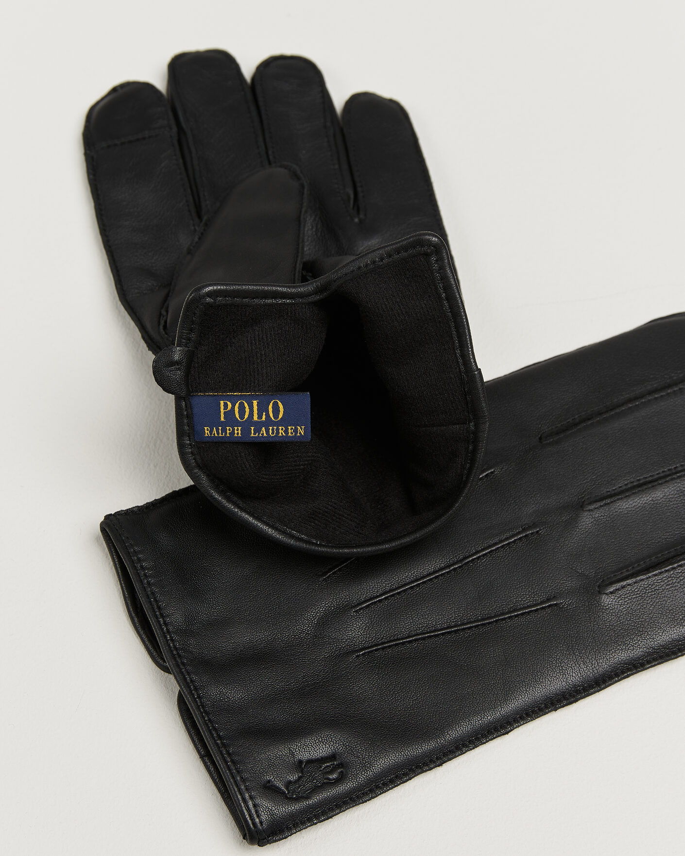 Herren | Handschuhe | Polo Ralph Lauren | Water-Repellent Leather Gloves Black