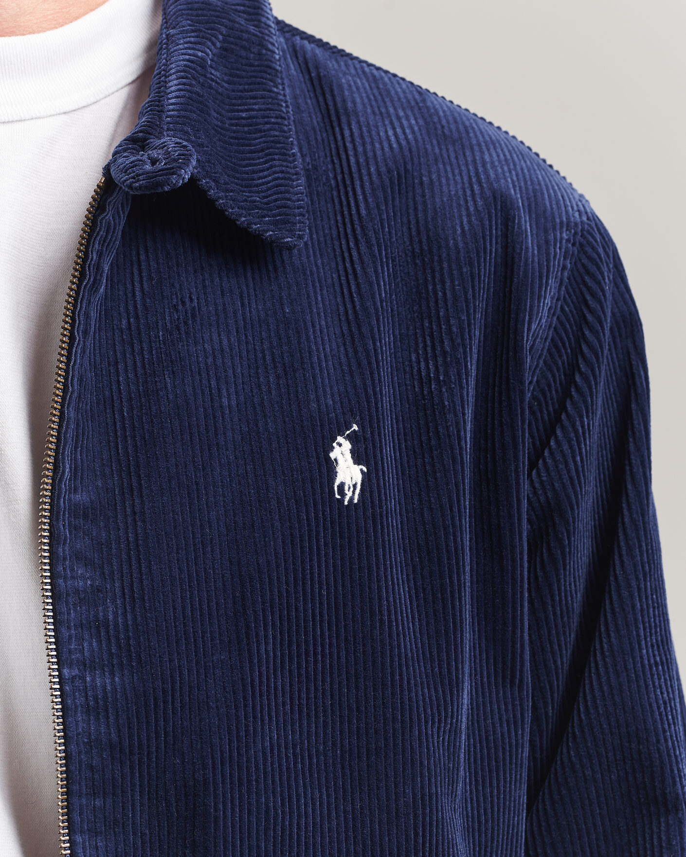 Herren | Jacken | Polo Ralph Lauren | Lined Corduroy Windbreaker Newport Navy