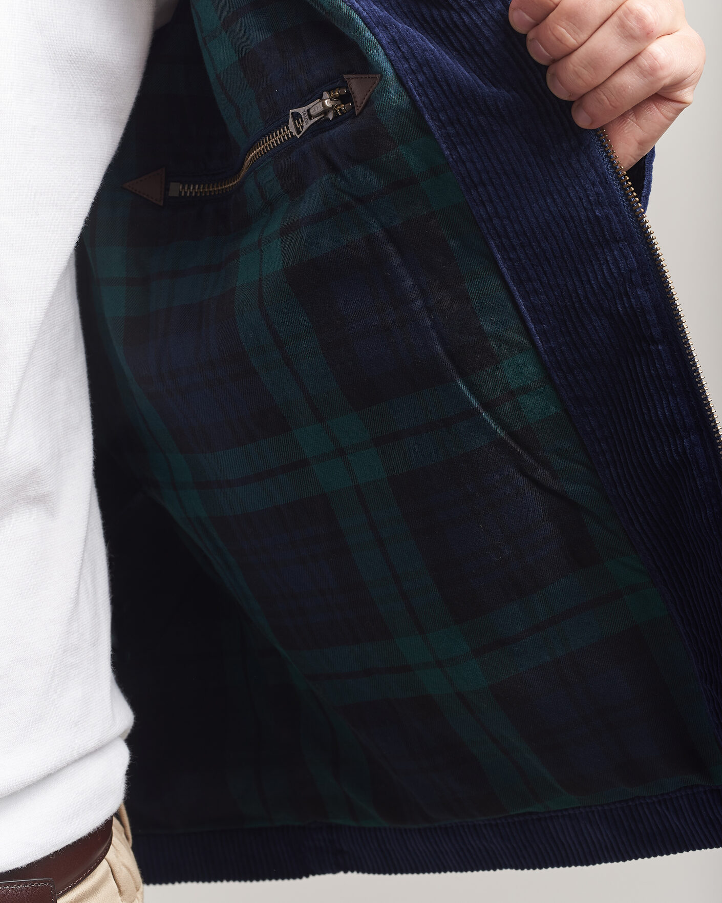 Herren | Jacken | Polo Ralph Lauren | Lined Corduroy Windbreaker Newport Navy