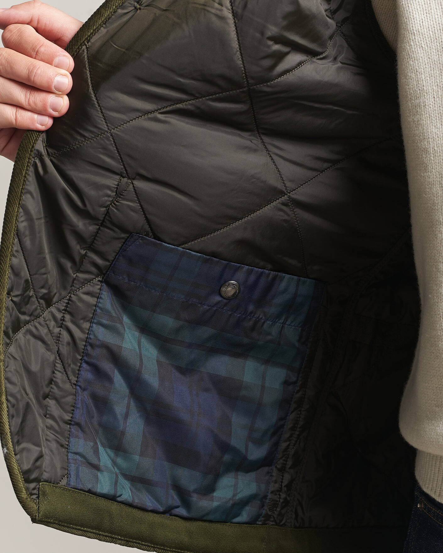 Herren | Westen | Polo Ralph Lauren | Quilted Corduroy Vest Company Olive