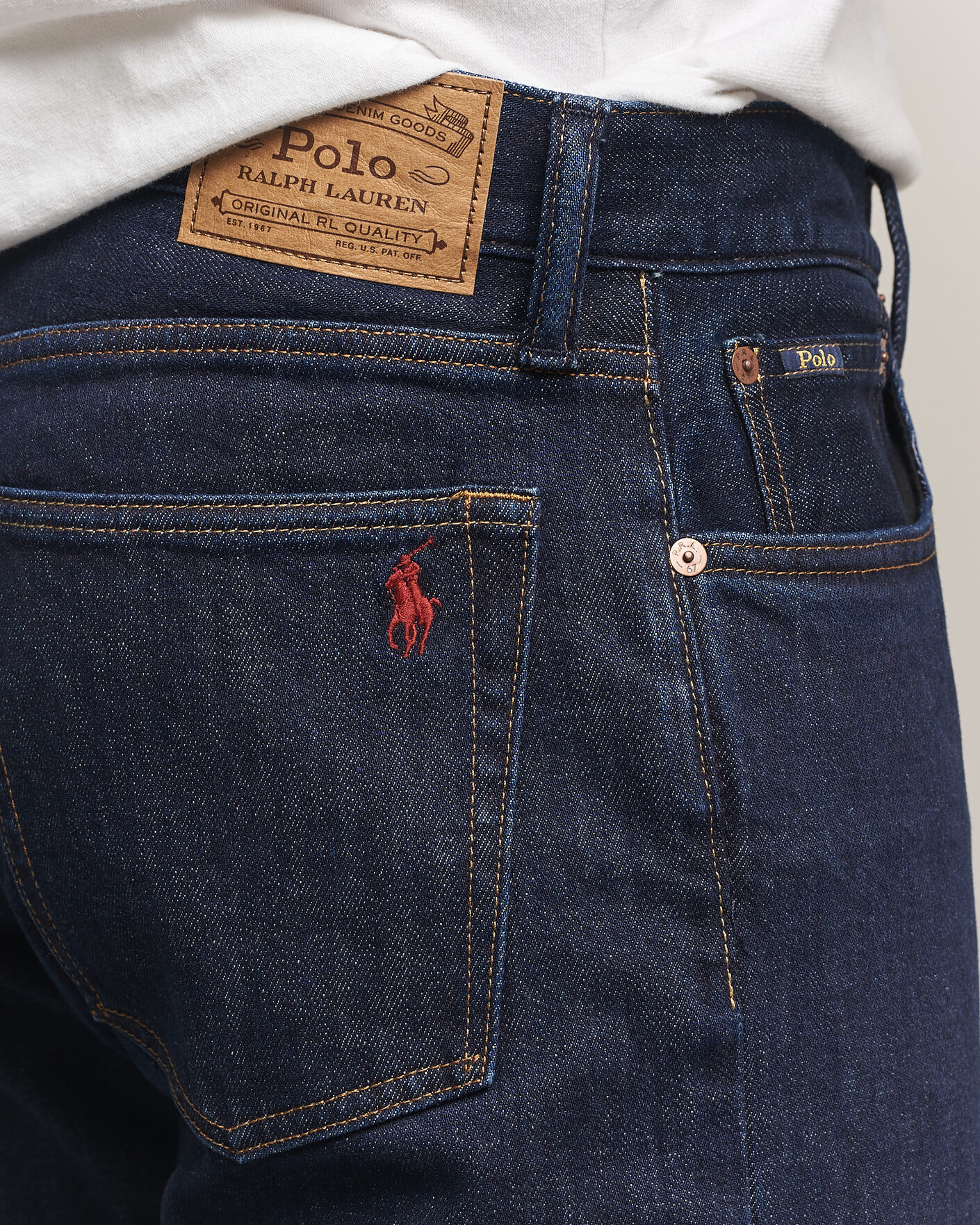 Herren | Jeans | Polo Ralph Lauren | Straight Fit Brushed Denim Jeans Westmorely